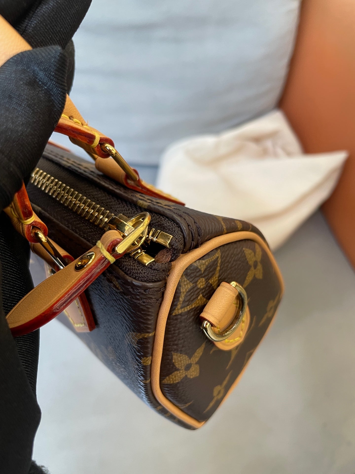 Louis Vuitton - Speedy Nano - Leather - Brown - (mini)