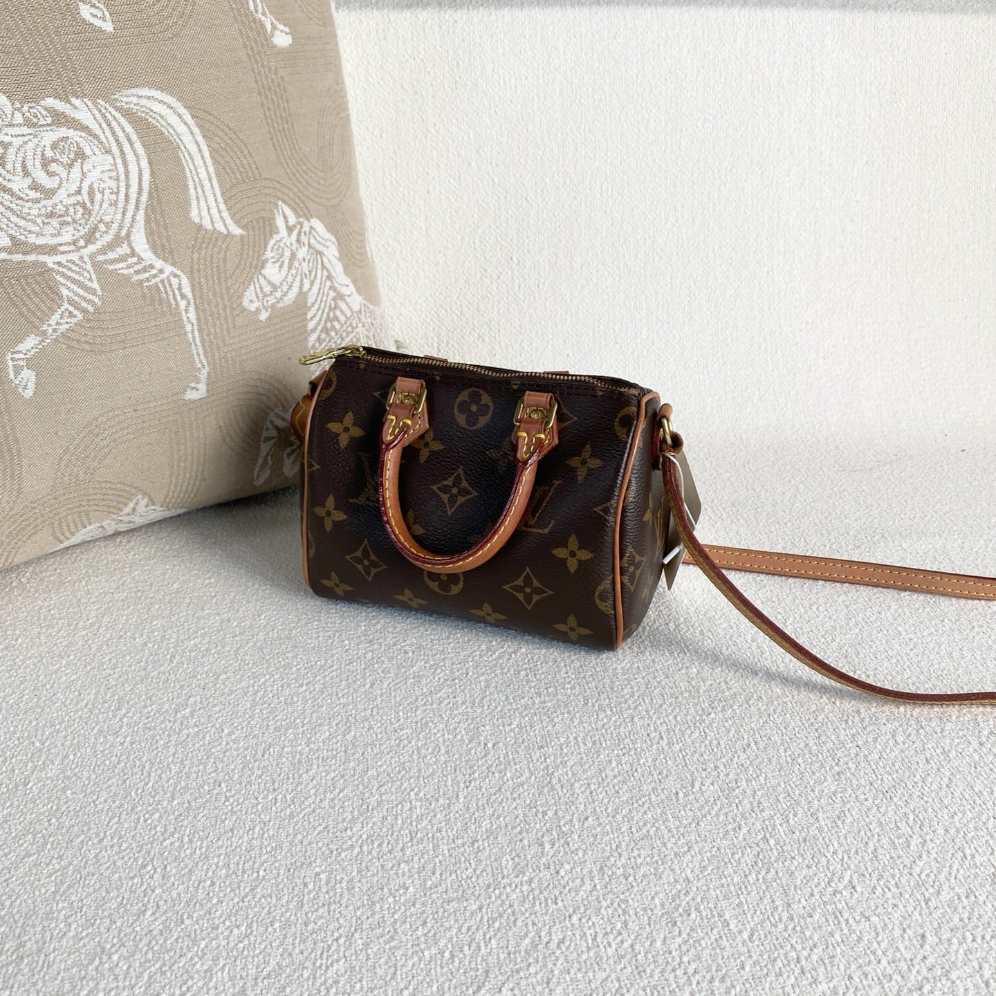 Louis Vuitton - Speedy Nano - Leather - Brown - (mini)