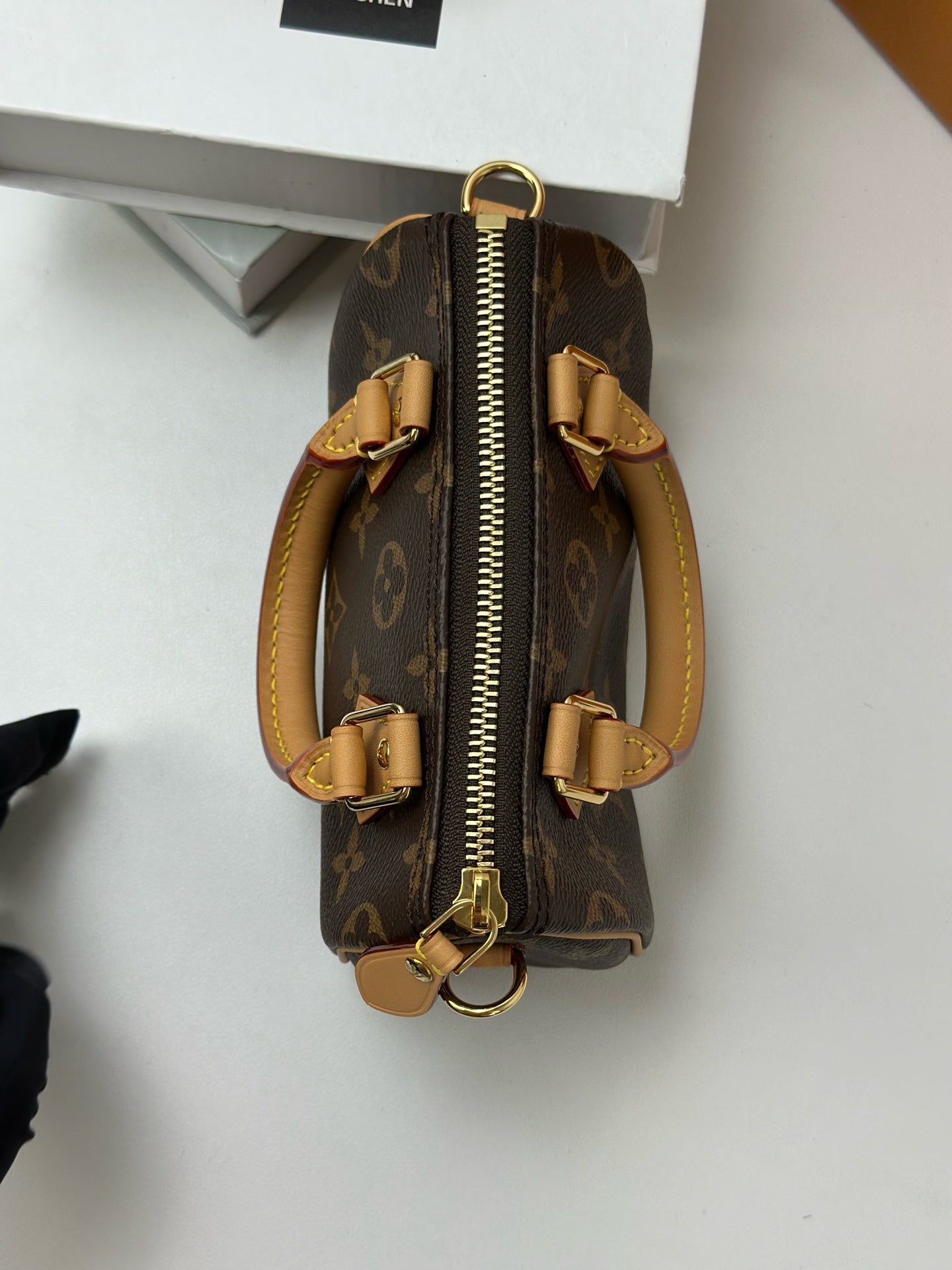 Louis Vuitton - Speedy Nano - Leather - Brown - (mini)