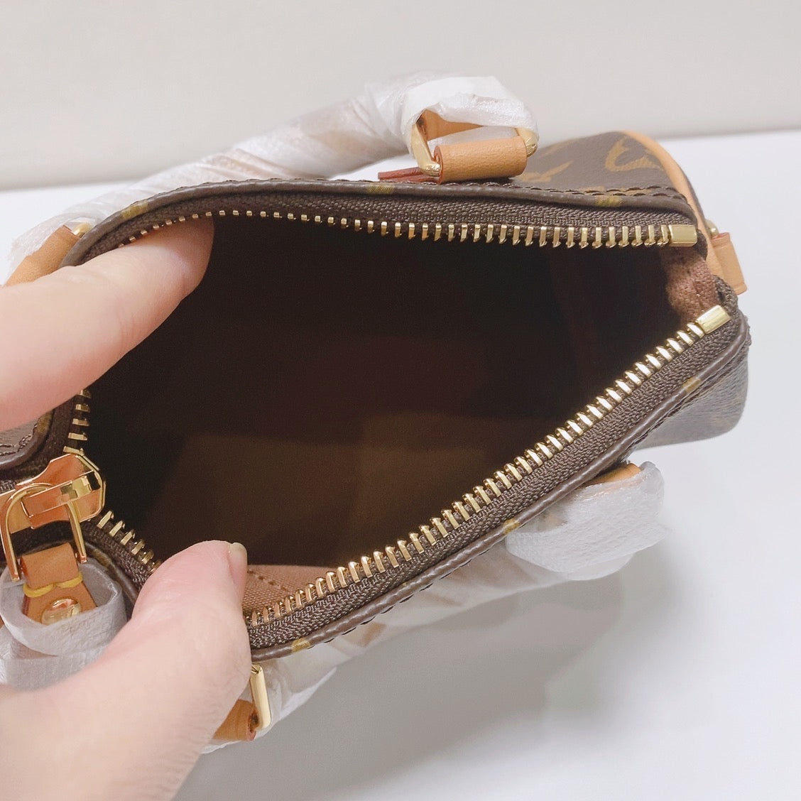 Louis Vuitton - Speedy Nano - Leather - Brown - (mini)