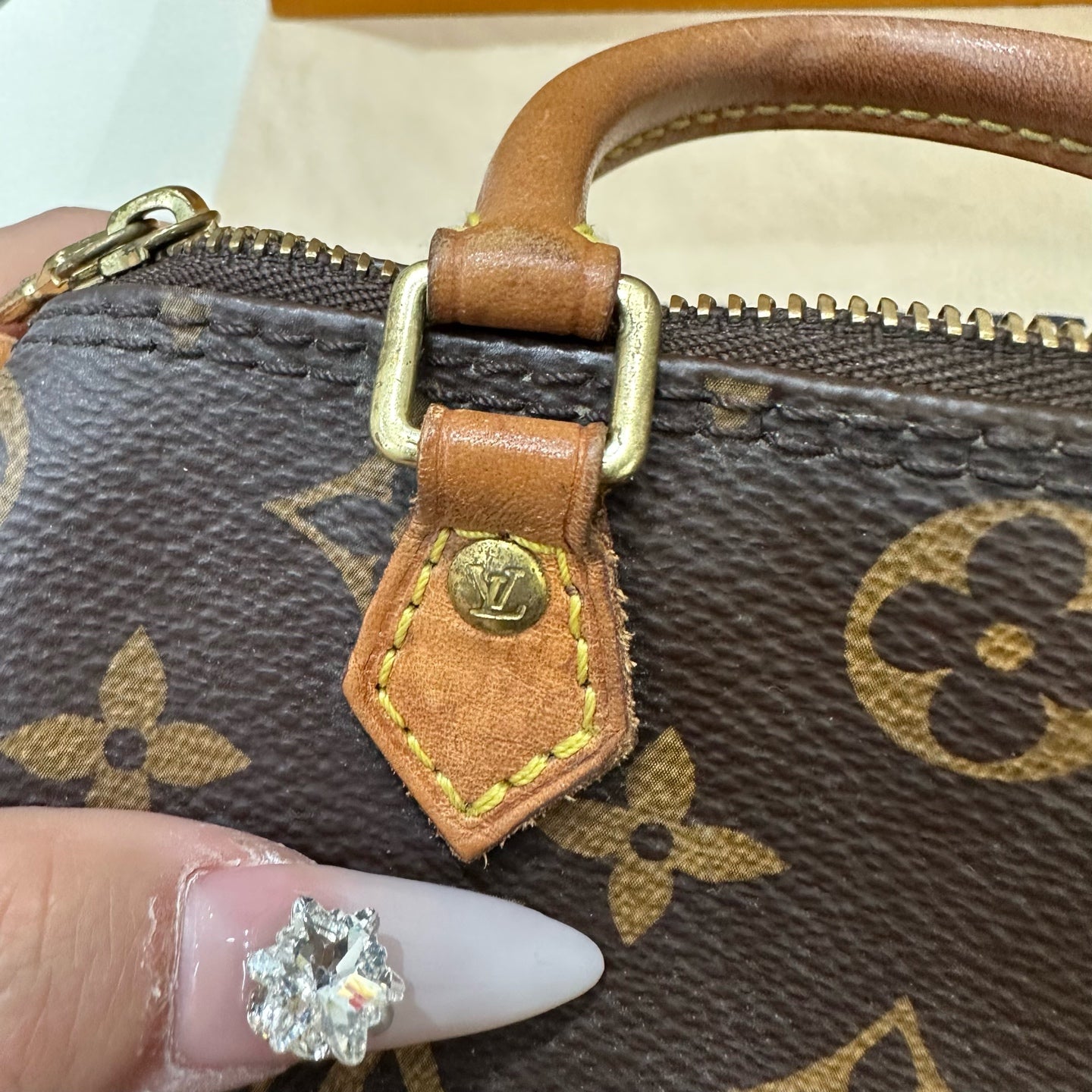 Louis Vuitton - Speedy Nano - Leather - Brown - (mini)