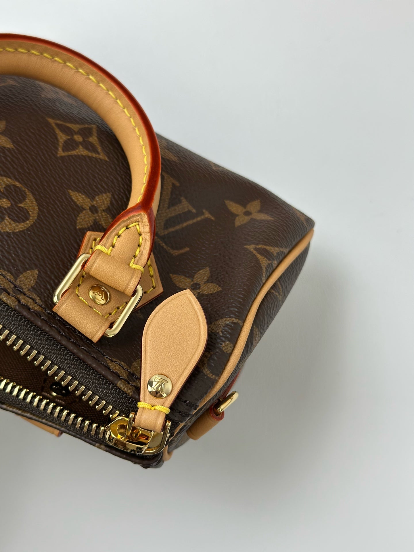 Louis Vuitton - Speedy Nano - Leather - Brown - (mini)