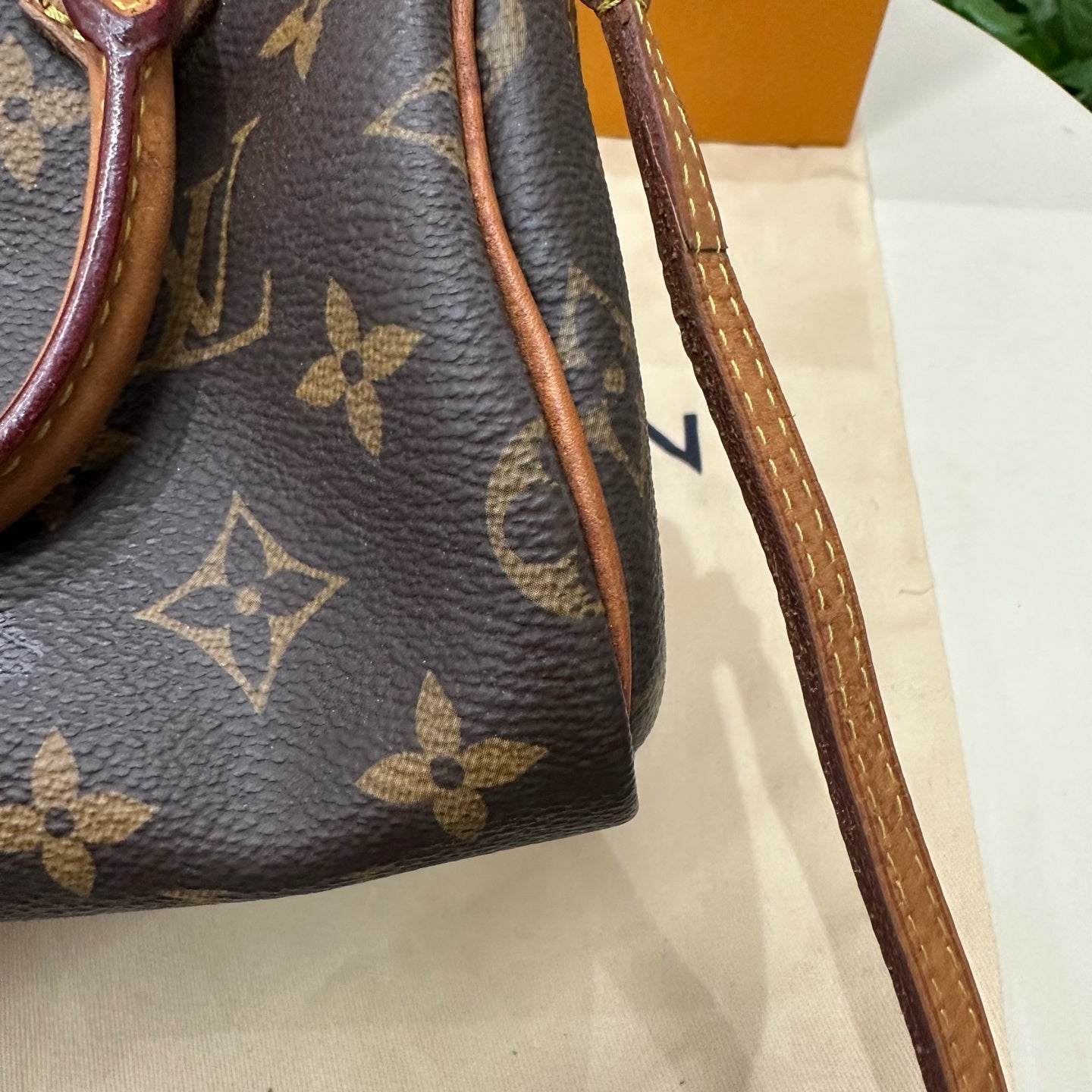 Louis Vuitton - Speedy Nano - Leather - Brown - (mini)