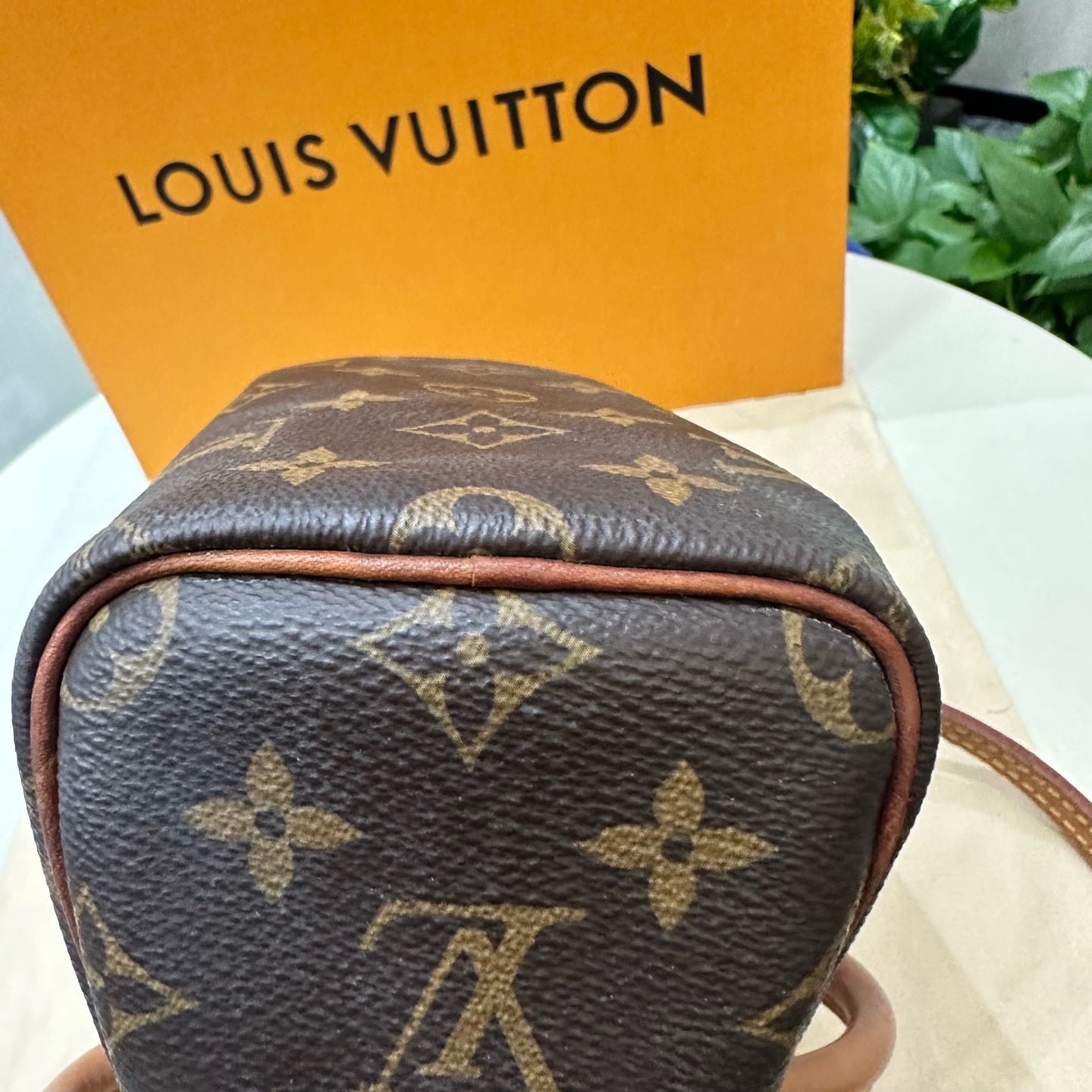 Louis Vuitton - Speedy Nano - Leather - Brown - (mini)