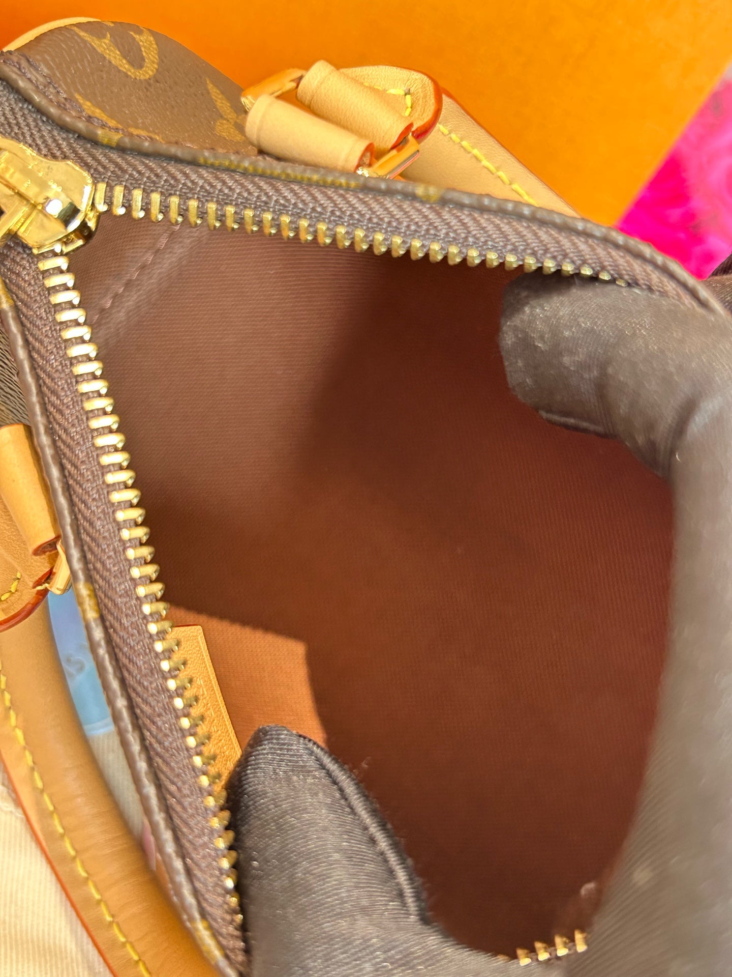 Louis Vuitton - Speedy Nano - Leather - Brown - (mini)