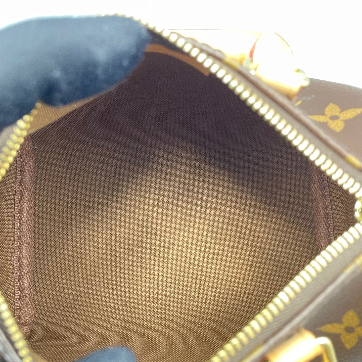 Louis Vuitton - Speedy Nano - Monogram coated canvas with Vachetta leather trim - Brown - (mini)