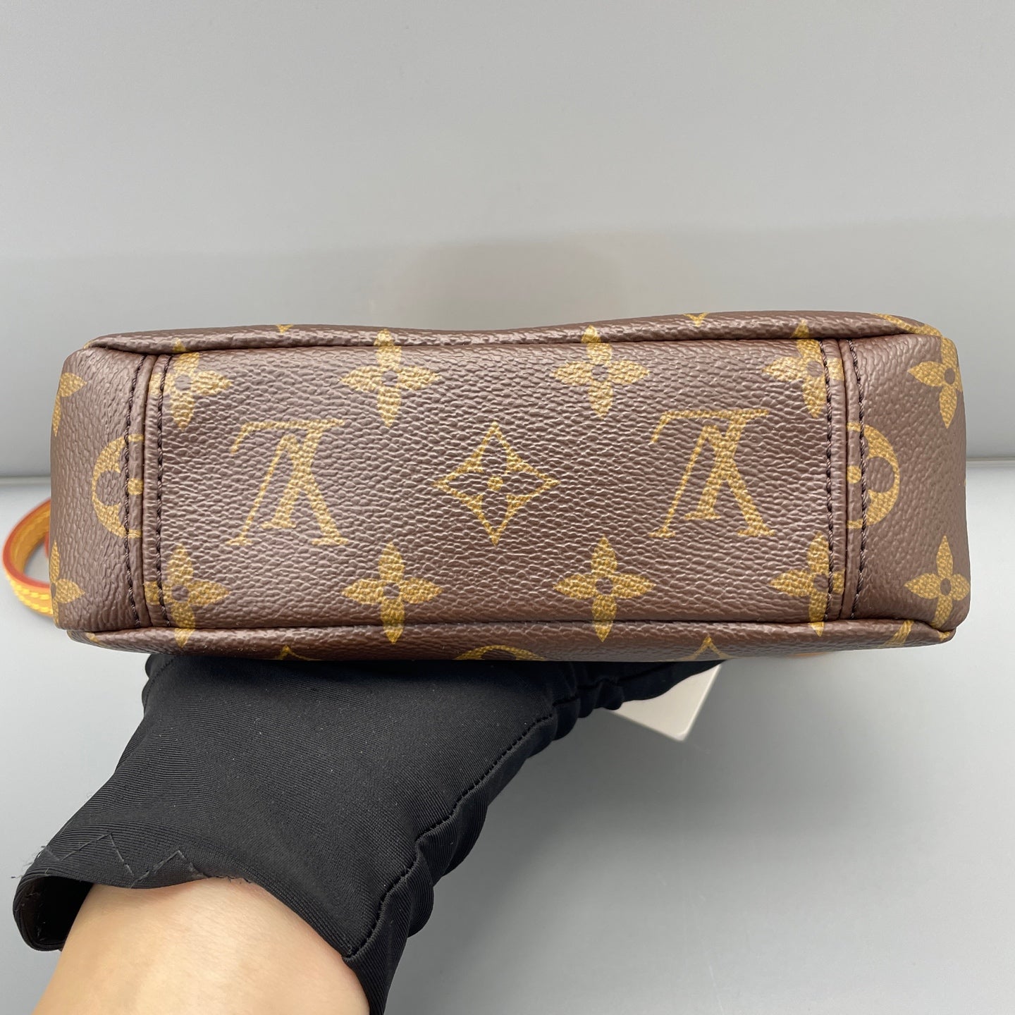 Louis Vuitton - Speedy Nano - Monogram coated canvas with Vachetta leather trim - Brown and Red - (mini)