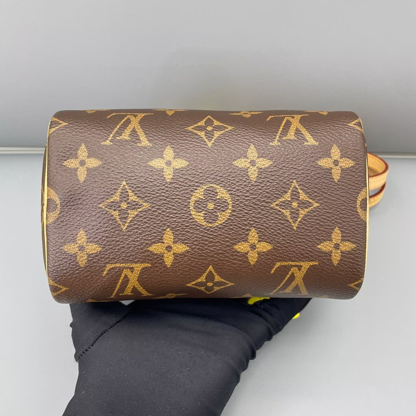 Louis Vuitton - Speedy Nano - Monogram coated canvas with Vachetta leather trim - Brown - (mini)
