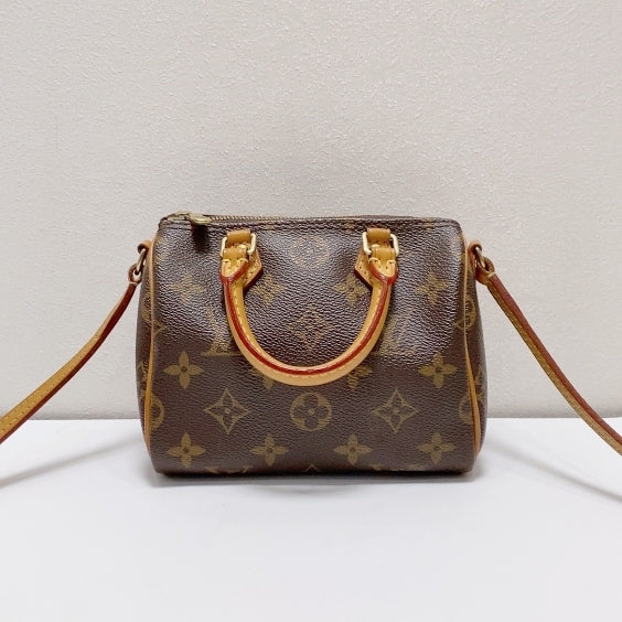 Louis Vuitton - Speedy Nano - Synthetic - Brown - (mini)
