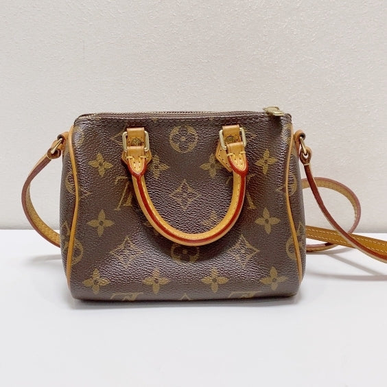 Louis Vuitton - Speedy Nano - Synthetic - Brown - (mini)