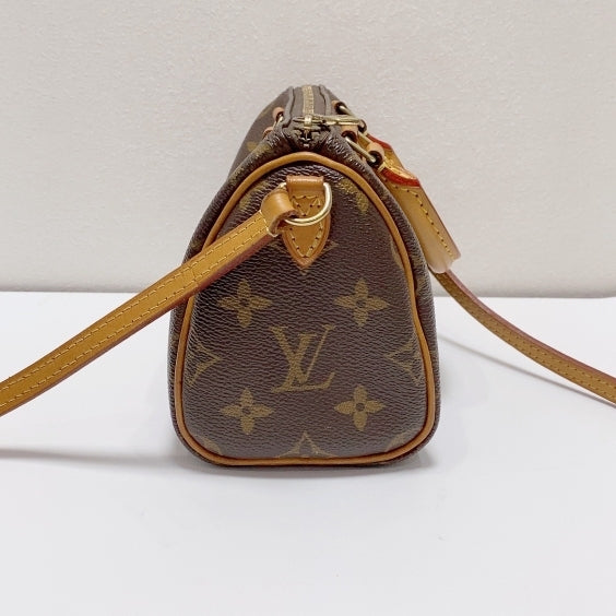 Louis Vuitton - Speedy Nano - Synthetic - Brown - (mini)