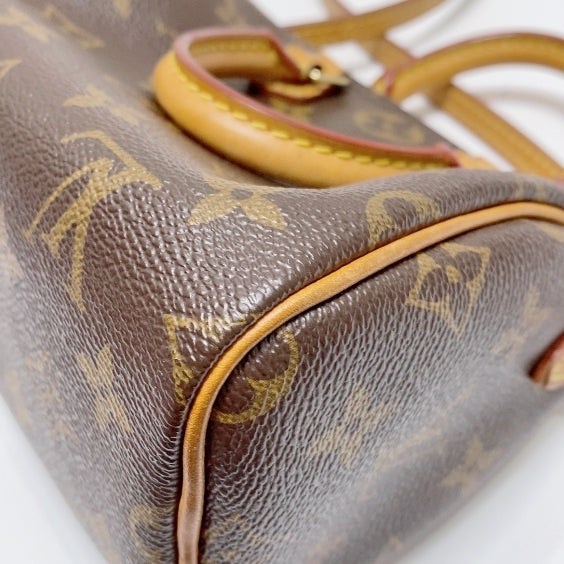 Louis Vuitton - Speedy Nano - Synthetic - Brown - (mini)