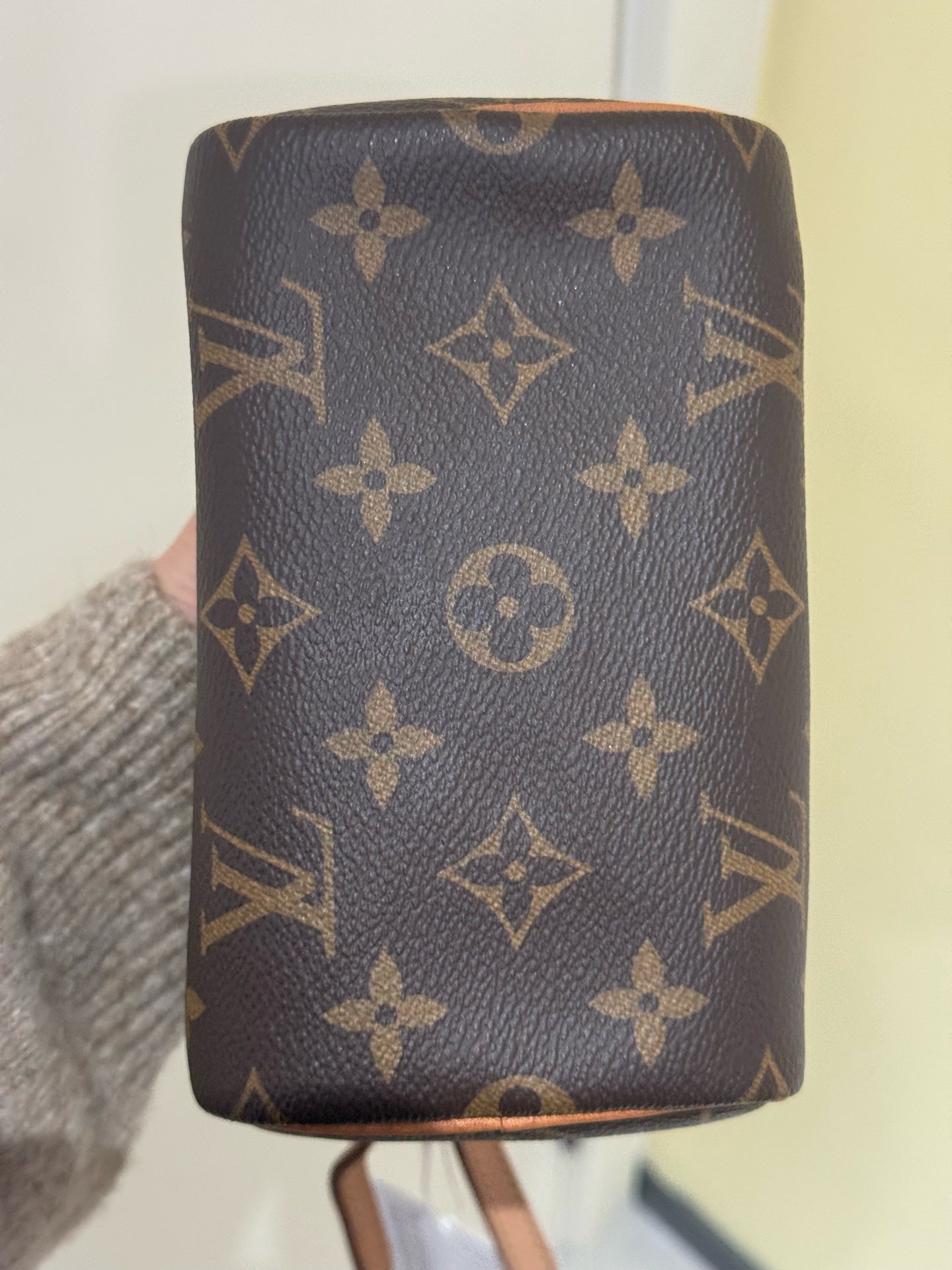 Louis Vuitton - Speedy Nano - Synthetic - Brown - (mini)