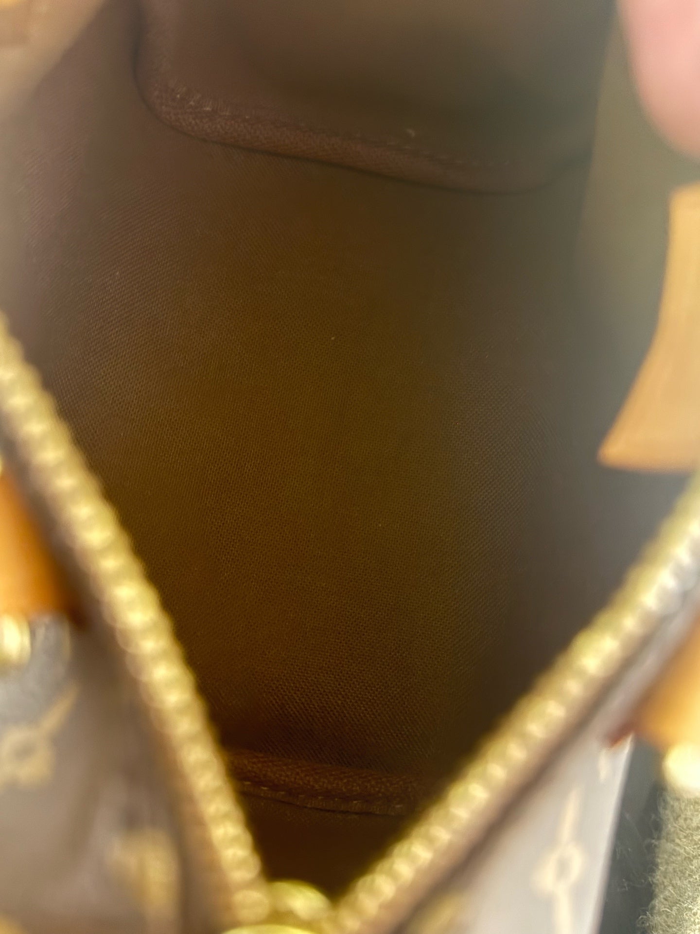 Louis Vuitton - Speedy Nano - Synthetic - Brown - (mini)