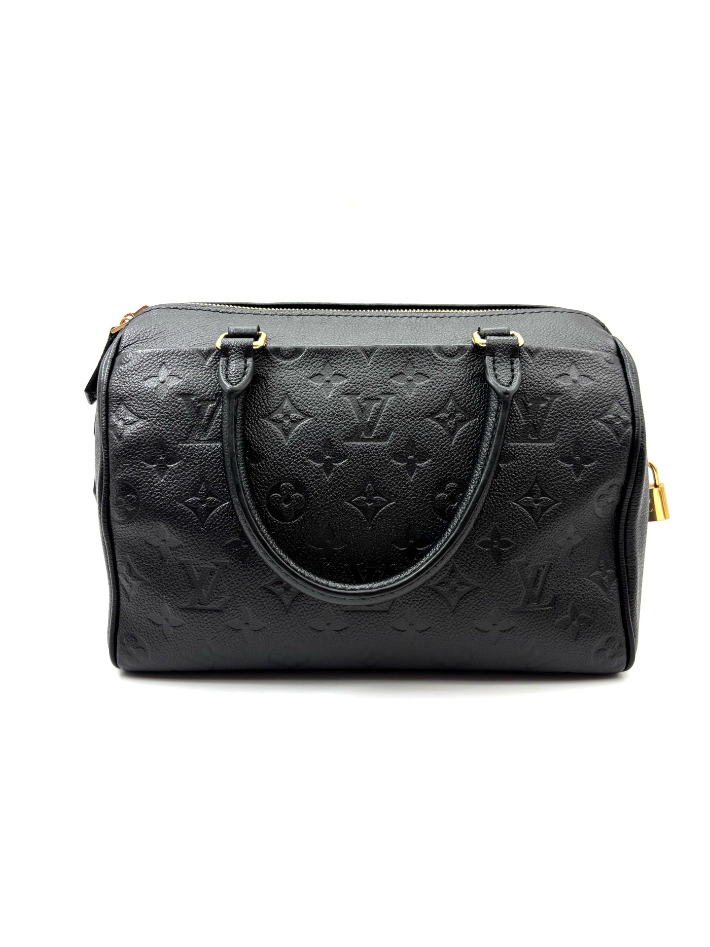 Louis Vuitton - Speedy Soft 25 - Leather - Black - (25)