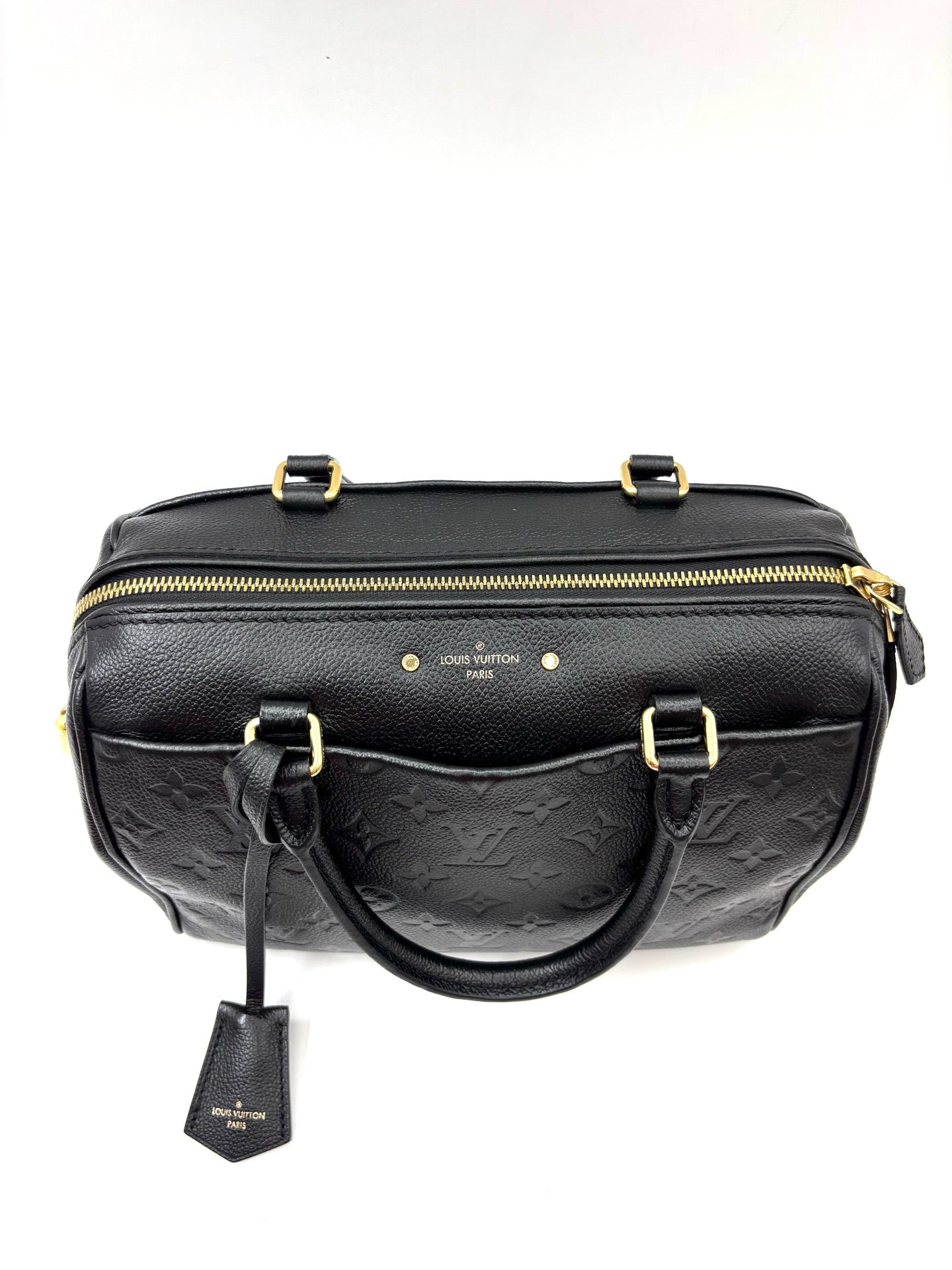 Louis Vuitton - Speedy Soft 25 - Leather - Black - (25)