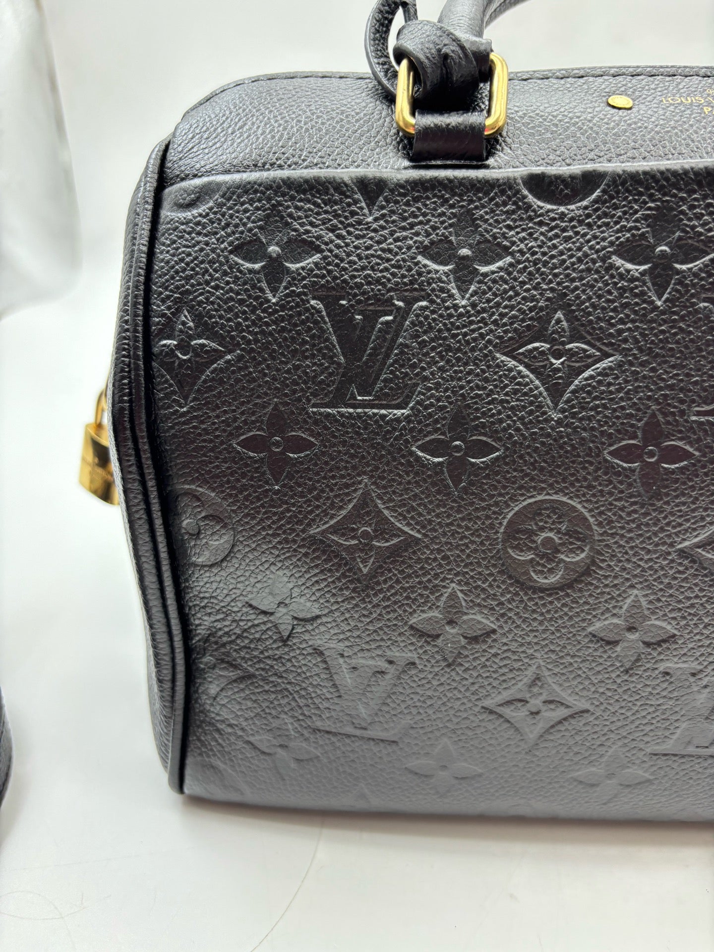 Louis Vuitton - Speedy Soft 25 - Leather - Black - (25)