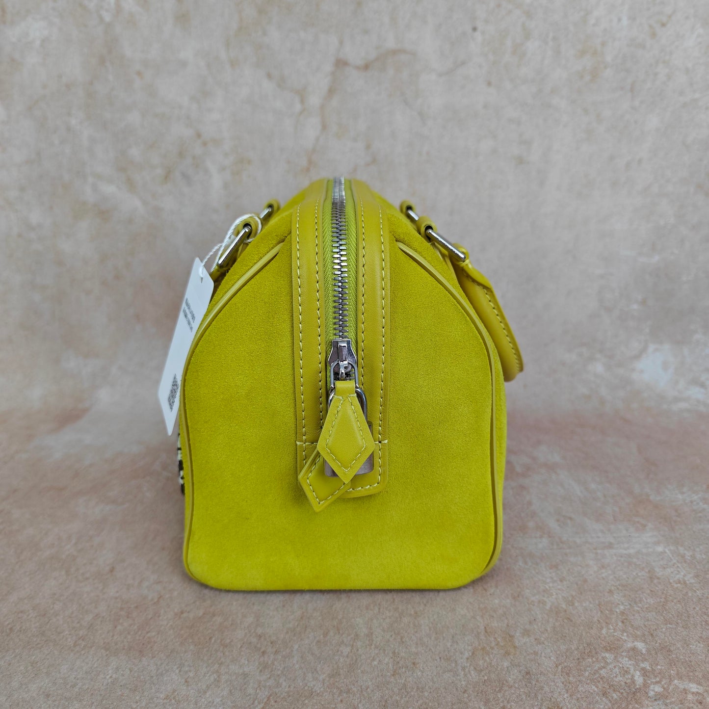 Louis Vuitton - Speedy - Suede - Yellow - (mini)