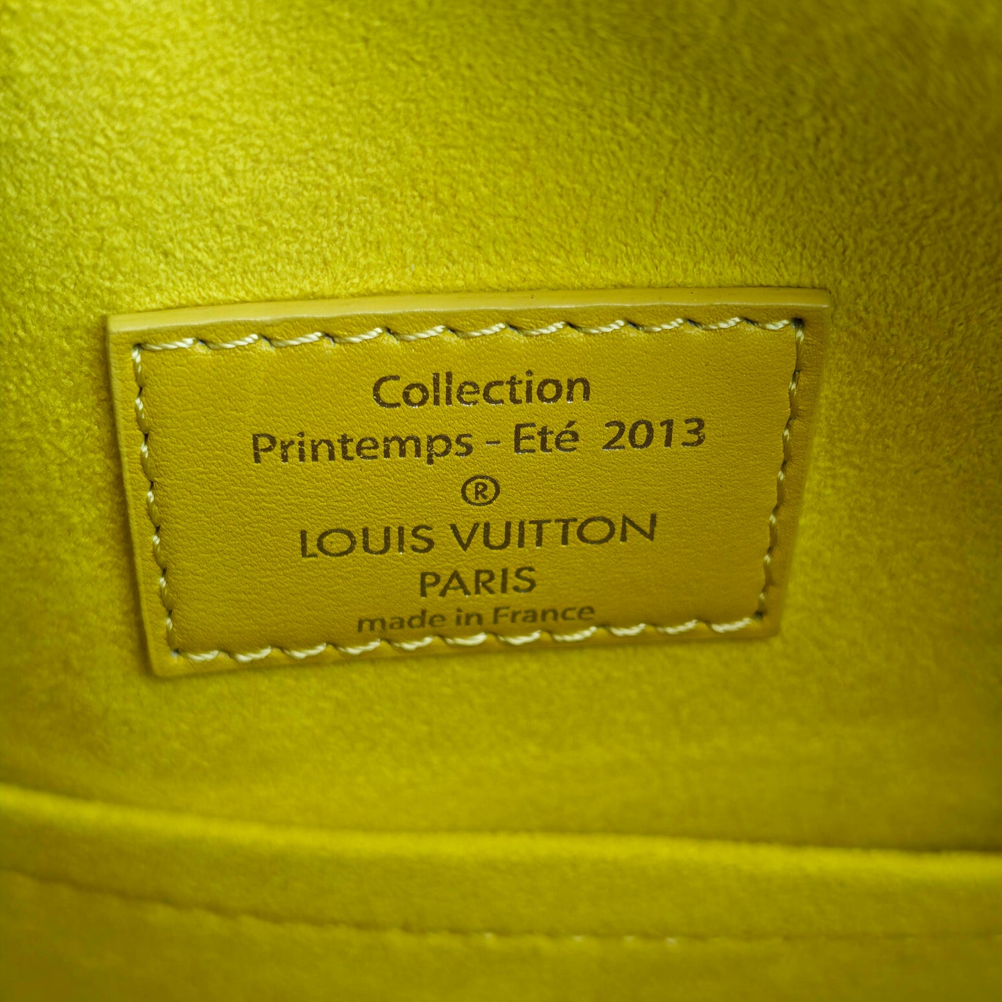 Louis Vuitton - Speedy - Suede - Yellow - (mini)