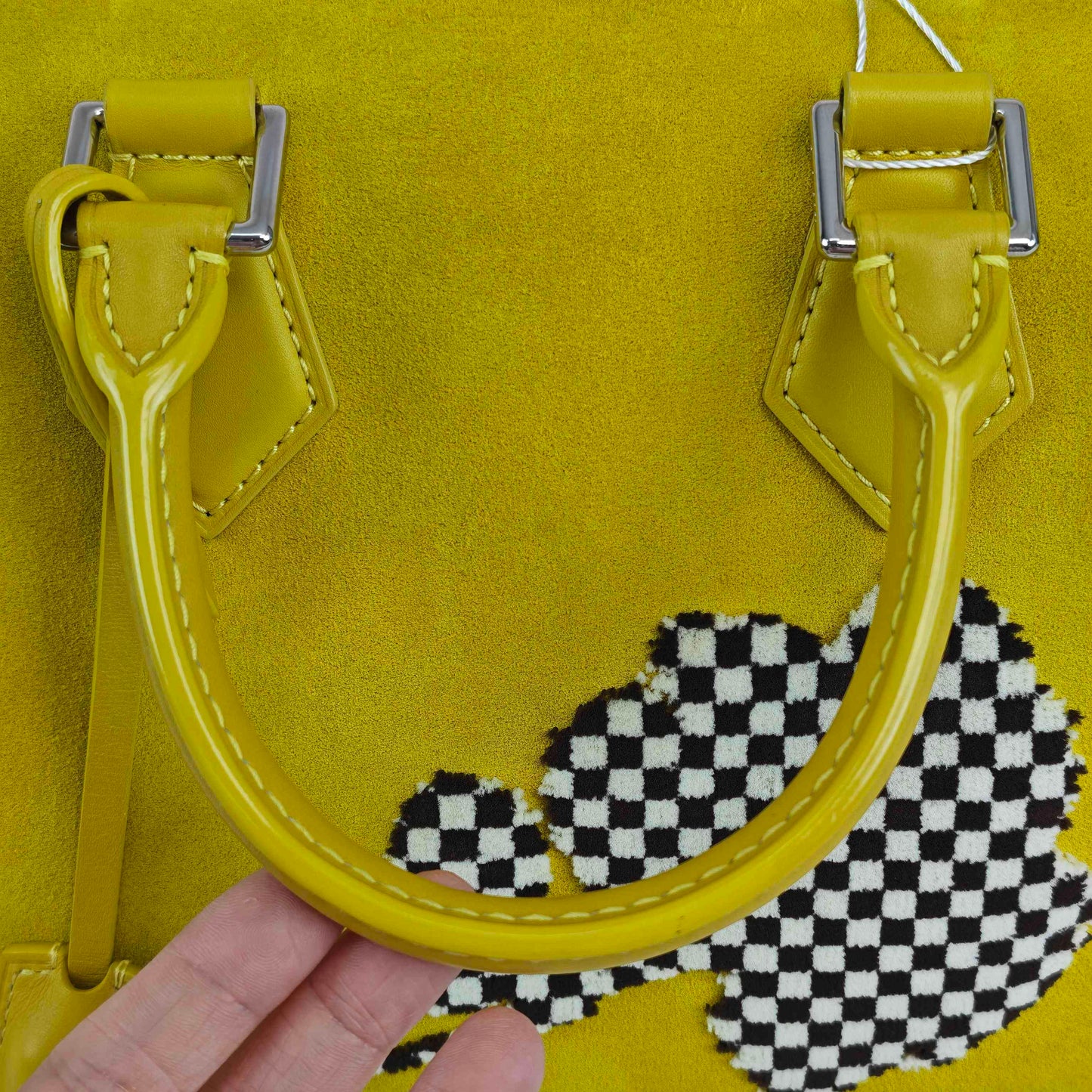 Louis Vuitton - Speedy - Suede - Yellow - (mini)