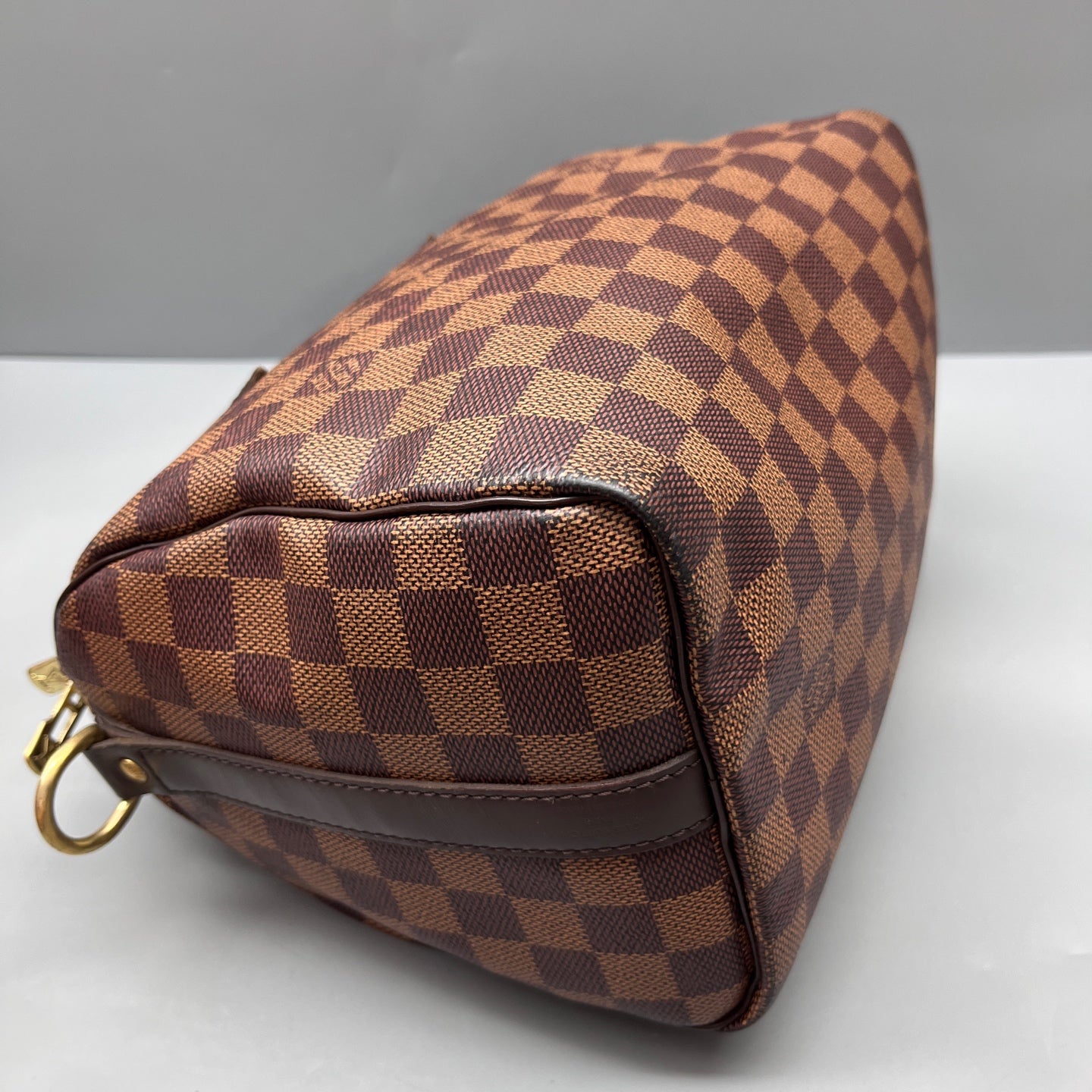 Louis Vuitton - Speedy - Synthetic - Brown - (25)