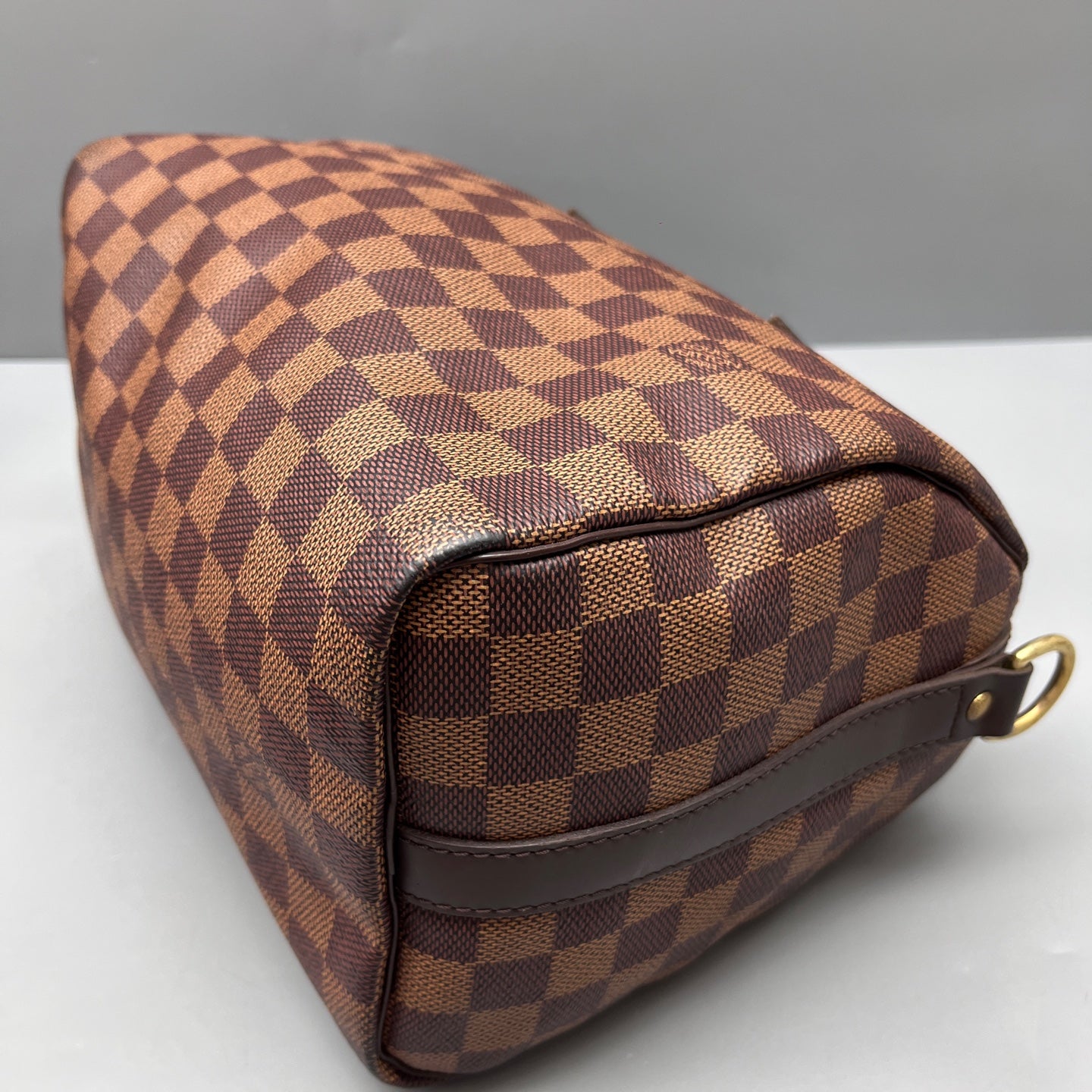 Louis Vuitton - Speedy - Synthetic - Brown - (25)