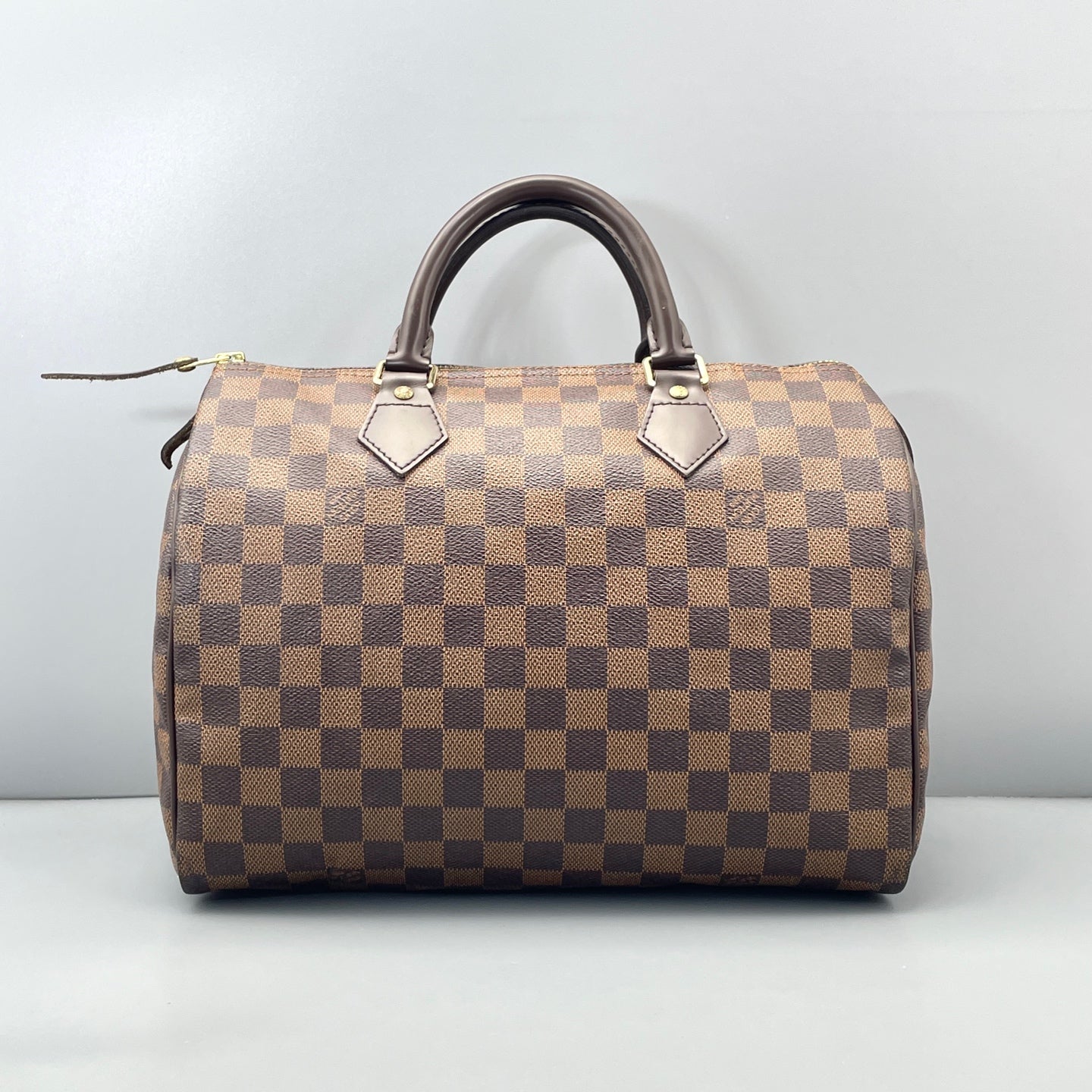 Louis Vuitton - Speedy - Synthetic - Brown - (medium)
