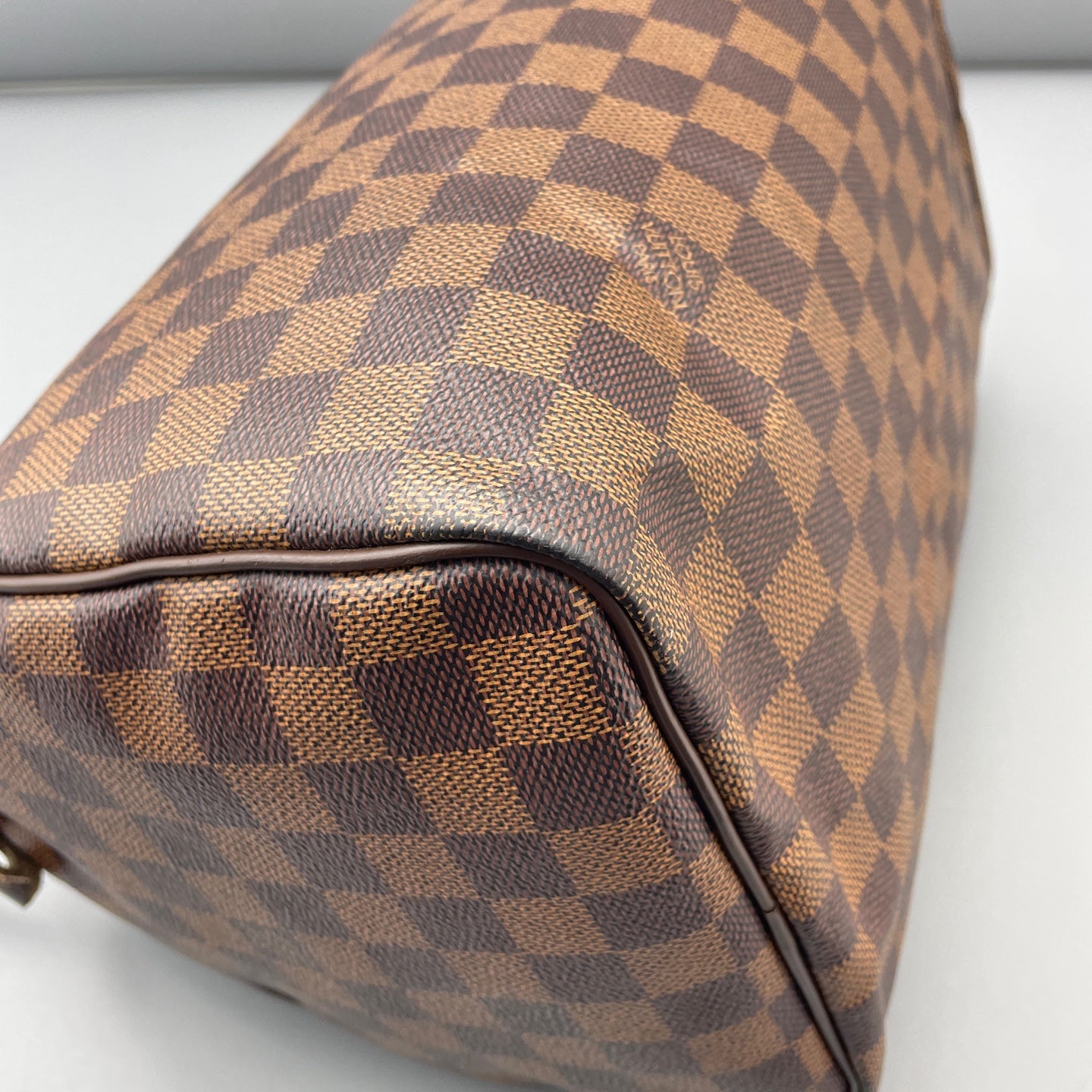 Louis Vuitton - Speedy - Synthetic - Brown - (medium)