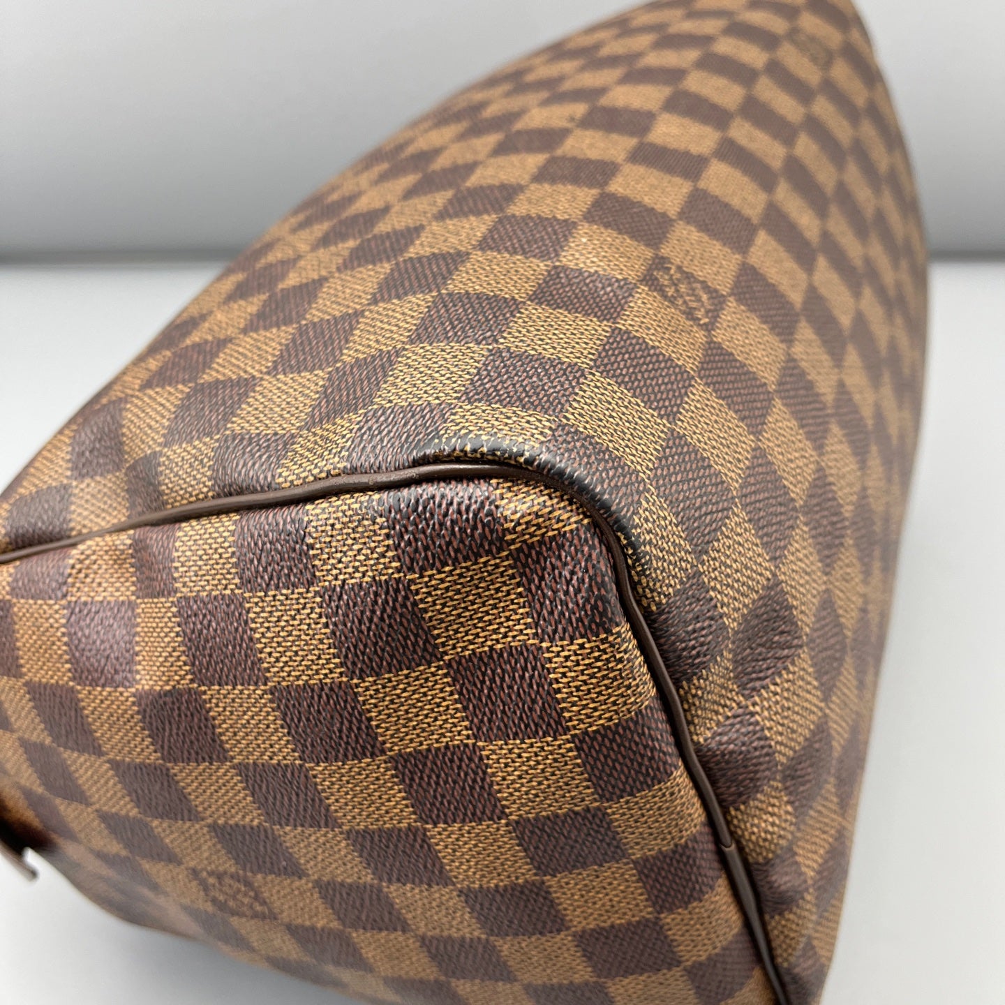 Louis Vuitton - Speedy - Synthetic - Brown - (medium)