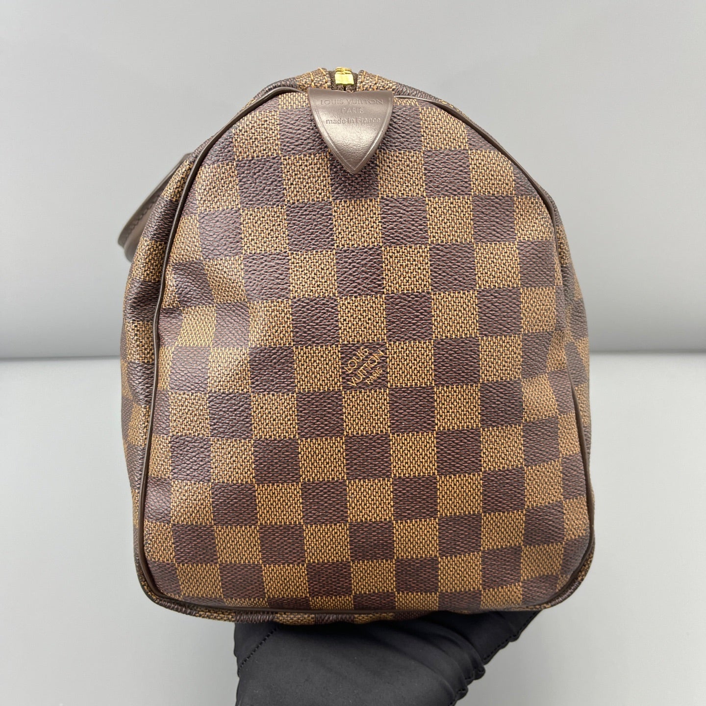 Louis Vuitton - Speedy - Synthetic - Brown - (medium)