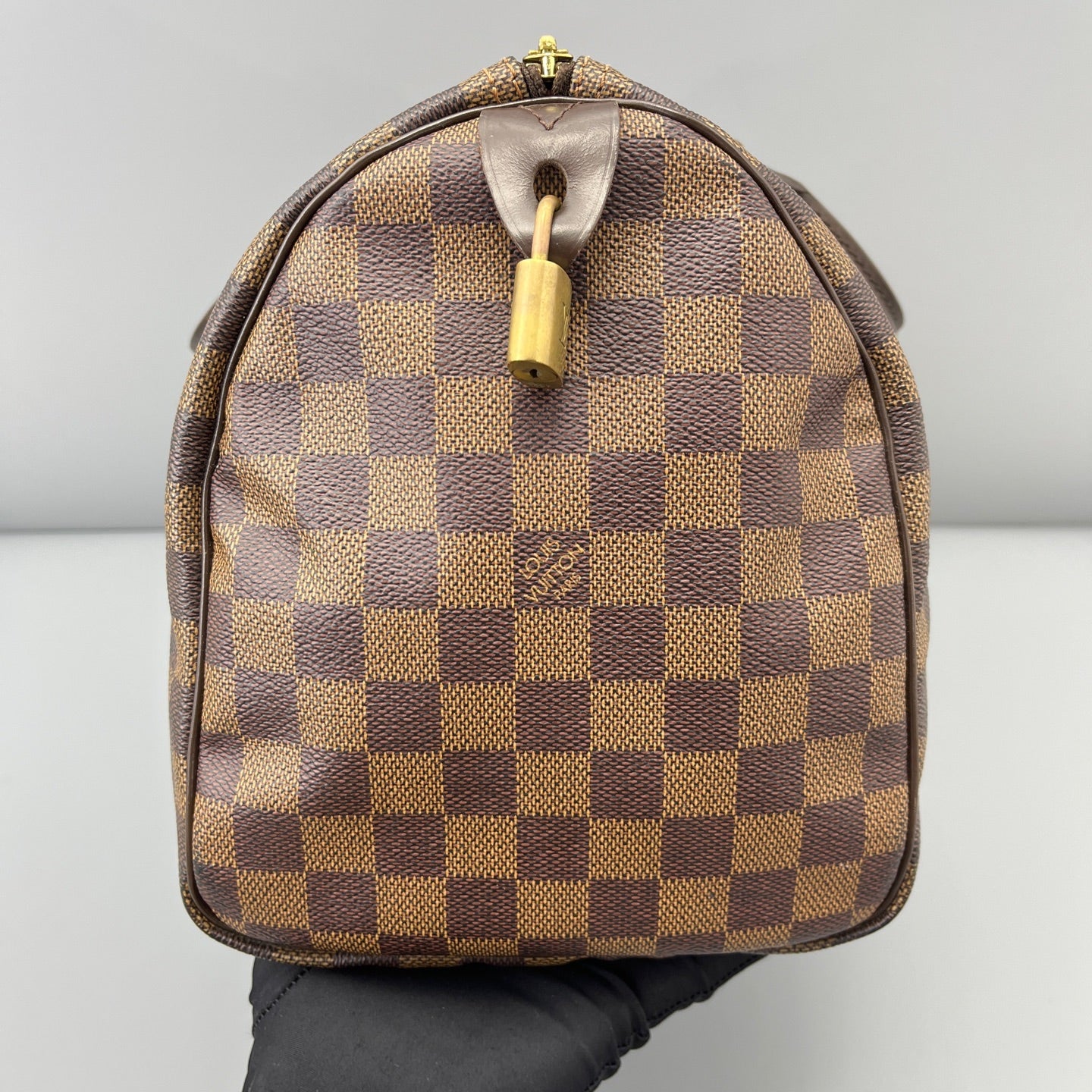 Louis Vuitton - Speedy - Synthetic - Brown - (medium)