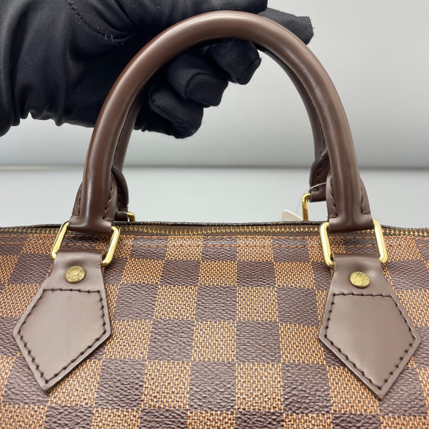 Louis Vuitton - Speedy - Synthetic - Brown - (medium)