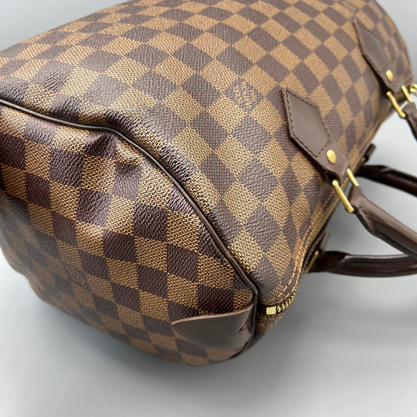 Louis Vuitton - Speedy - Synthetic - Brown - (medium)