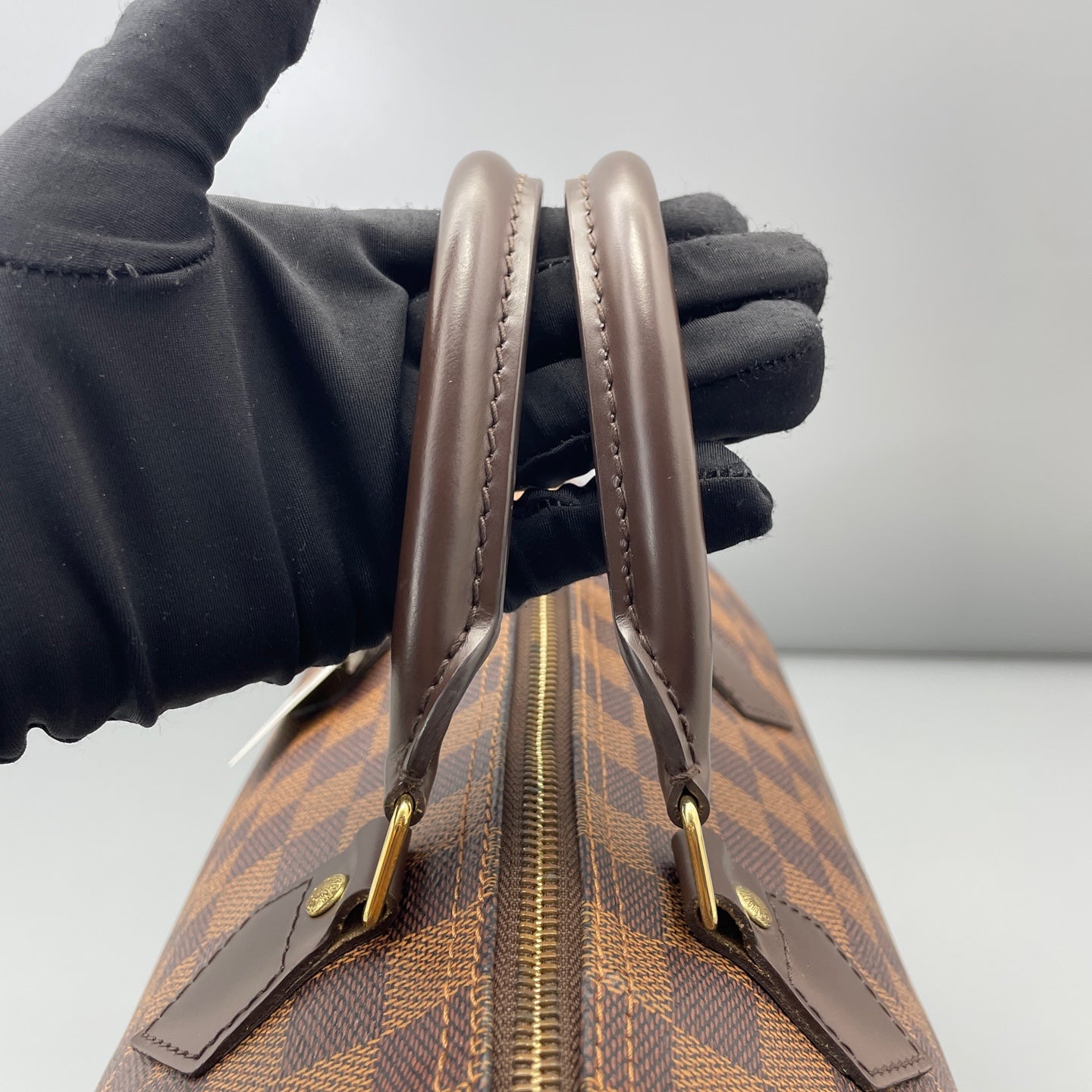 Louis Vuitton - Speedy - Synthetic - Brown - (medium)