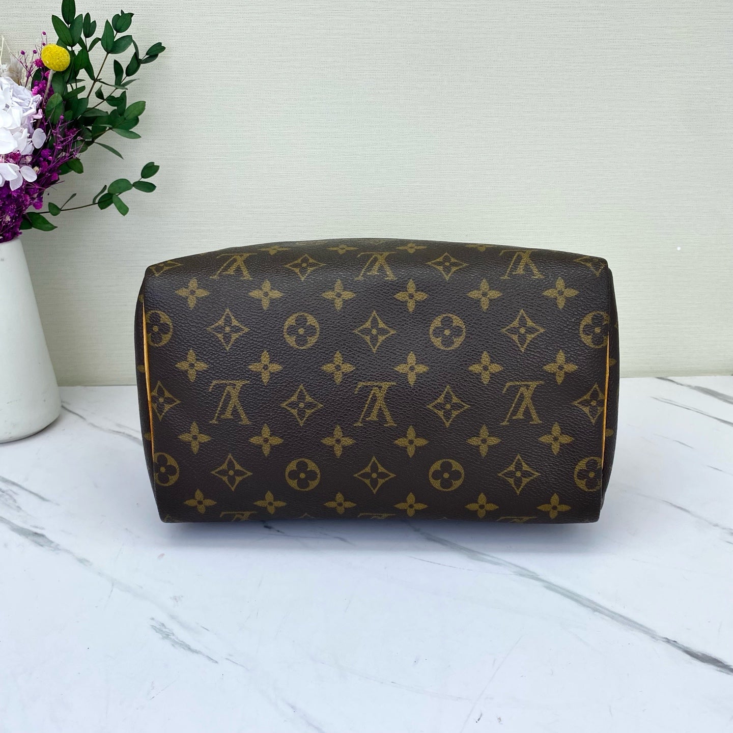 Louis Vuitton - Speedy - Synthetic - Brown - (mini)