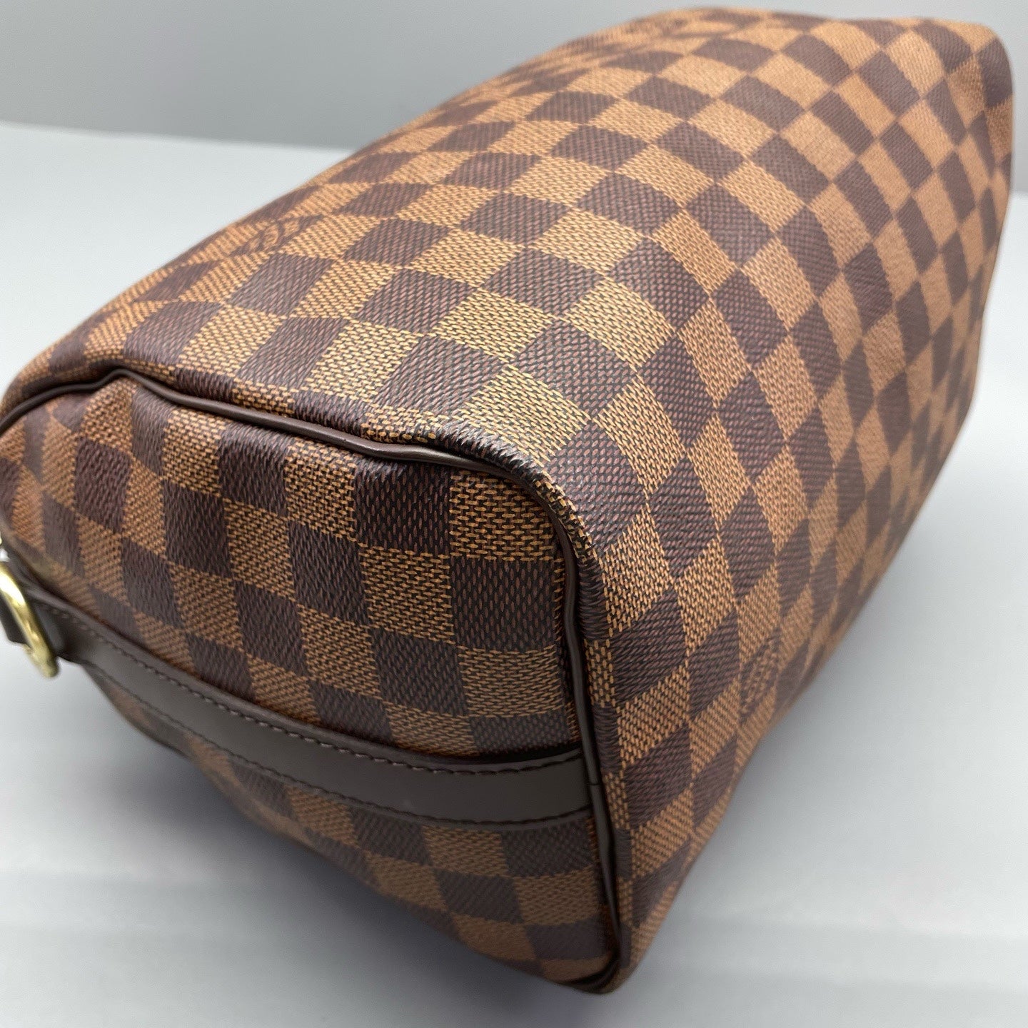 Louis Vuitton - Speedy - Synthetic - Brown - (small)