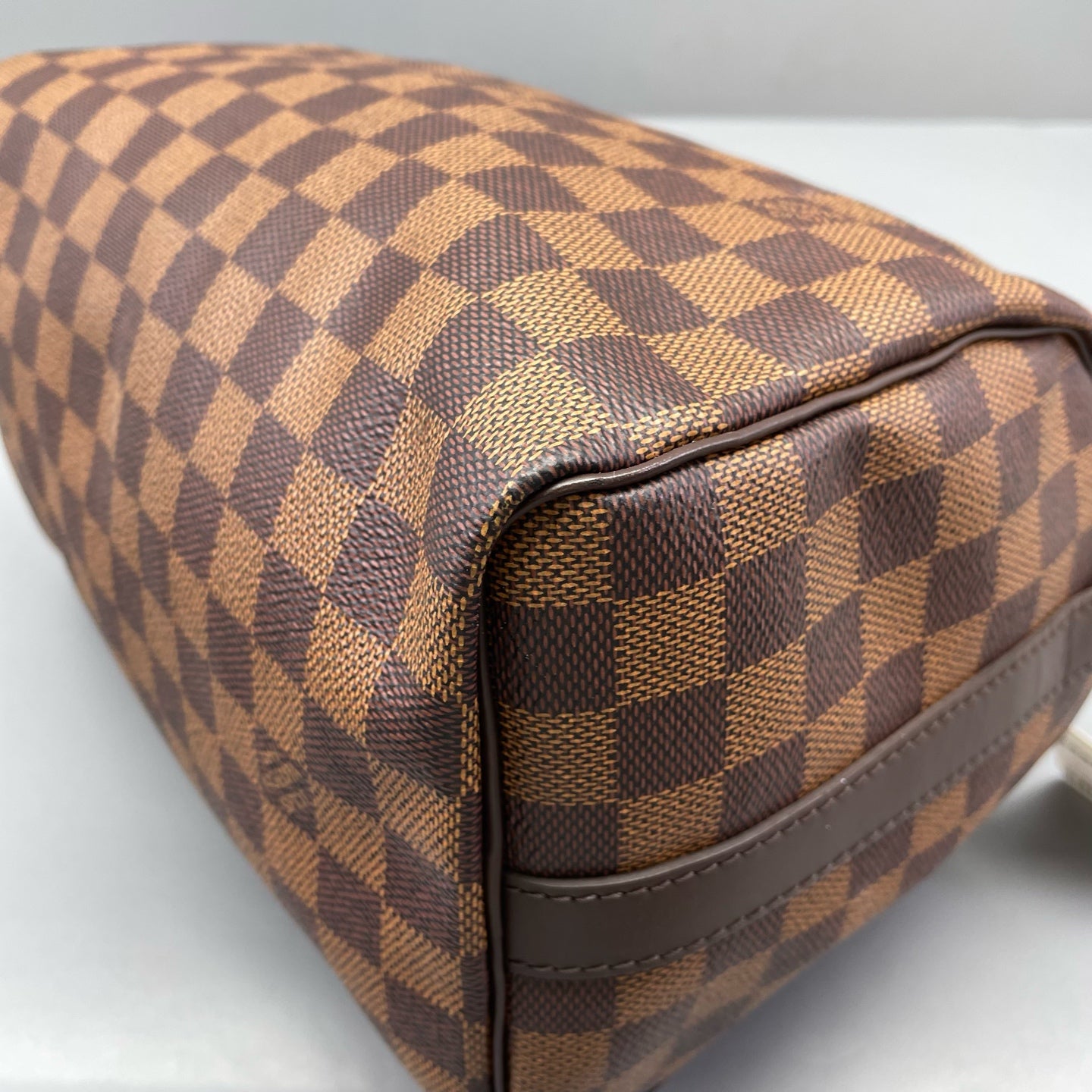 Louis Vuitton - Speedy - Synthetic - Brown - (small)