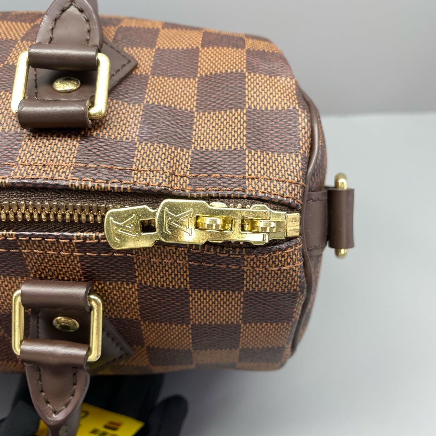 Louis Vuitton - Speedy - Synthetic - Brown - (small)