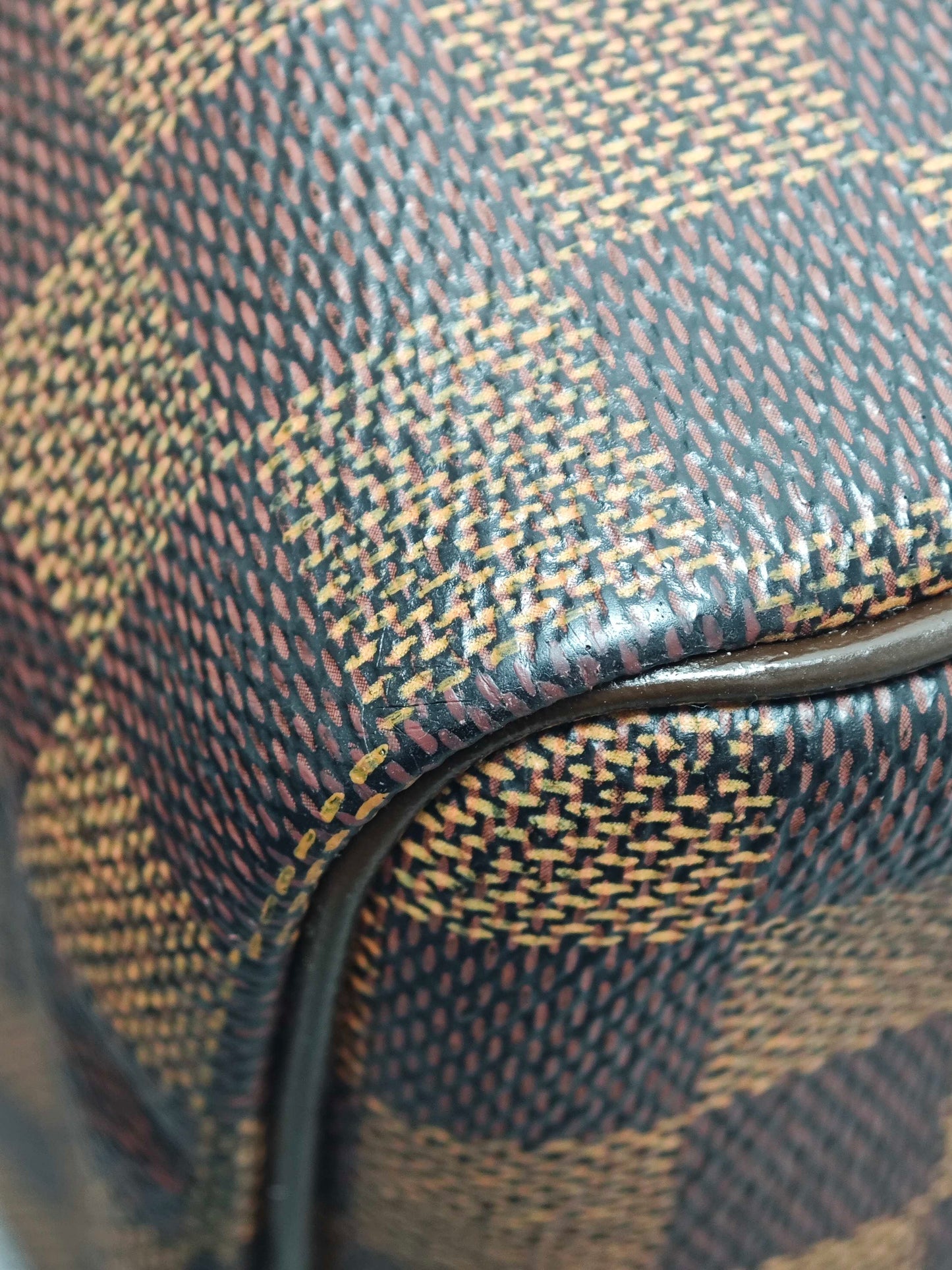 Louis Vuitton - Speedy - Synthetic - Brown - (small)