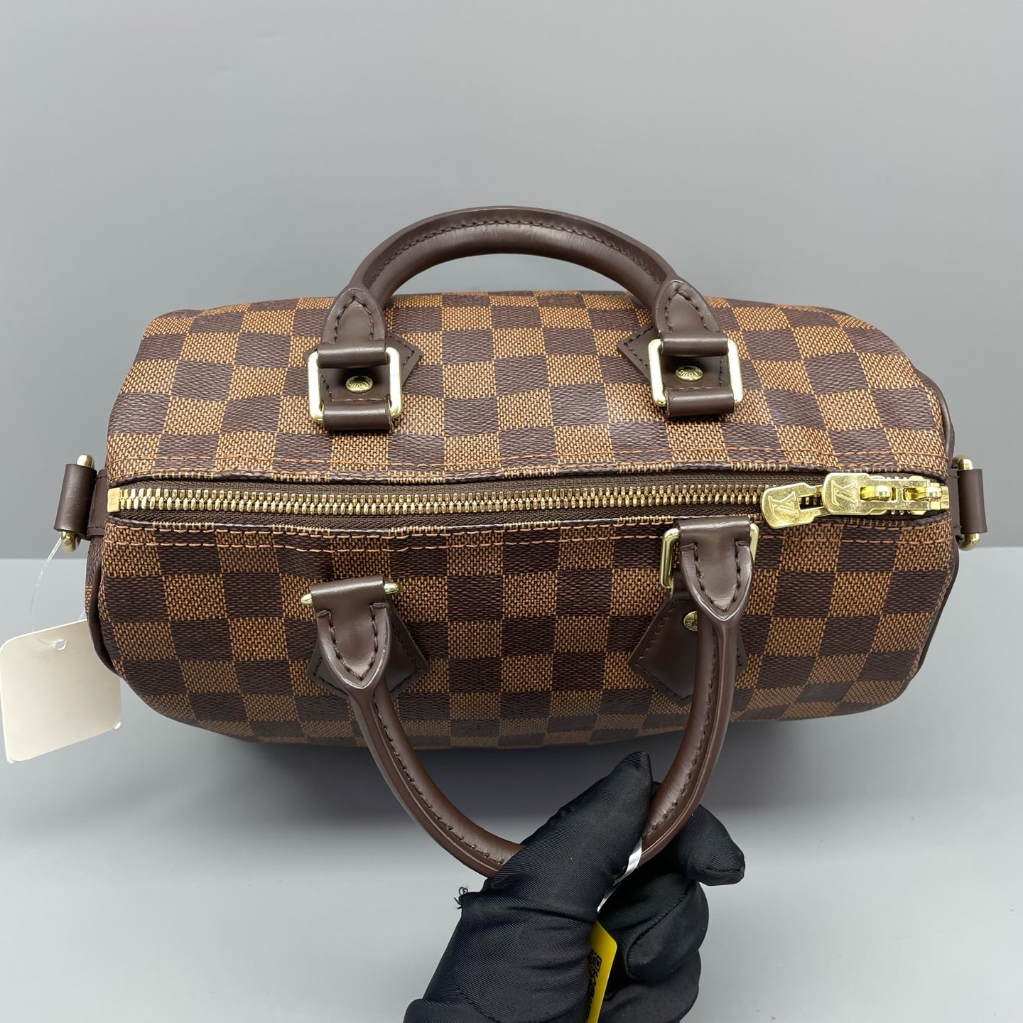 Louis Vuitton - Speedy - Synthetic - Brown - (small)
