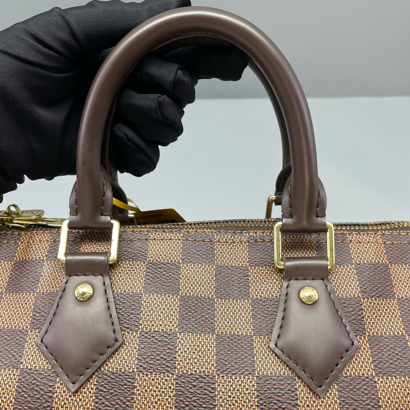 Louis Vuitton - Speedy - Synthetic - Brown - (small)