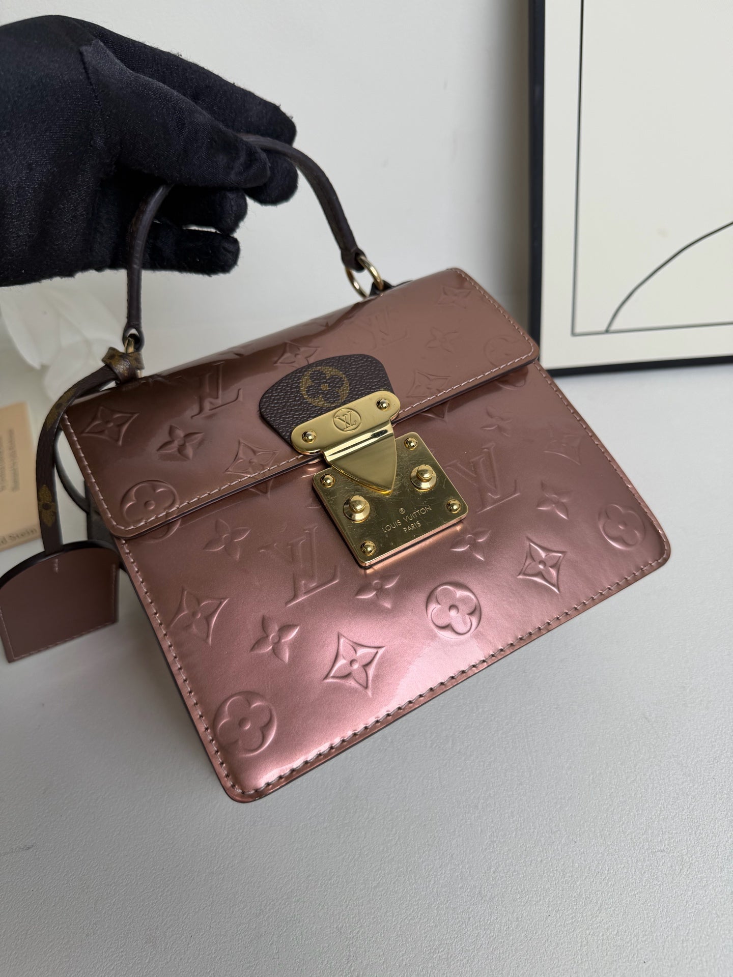 Louis Vuitton - Spring Bag - Patent leather - Pink - (mini)