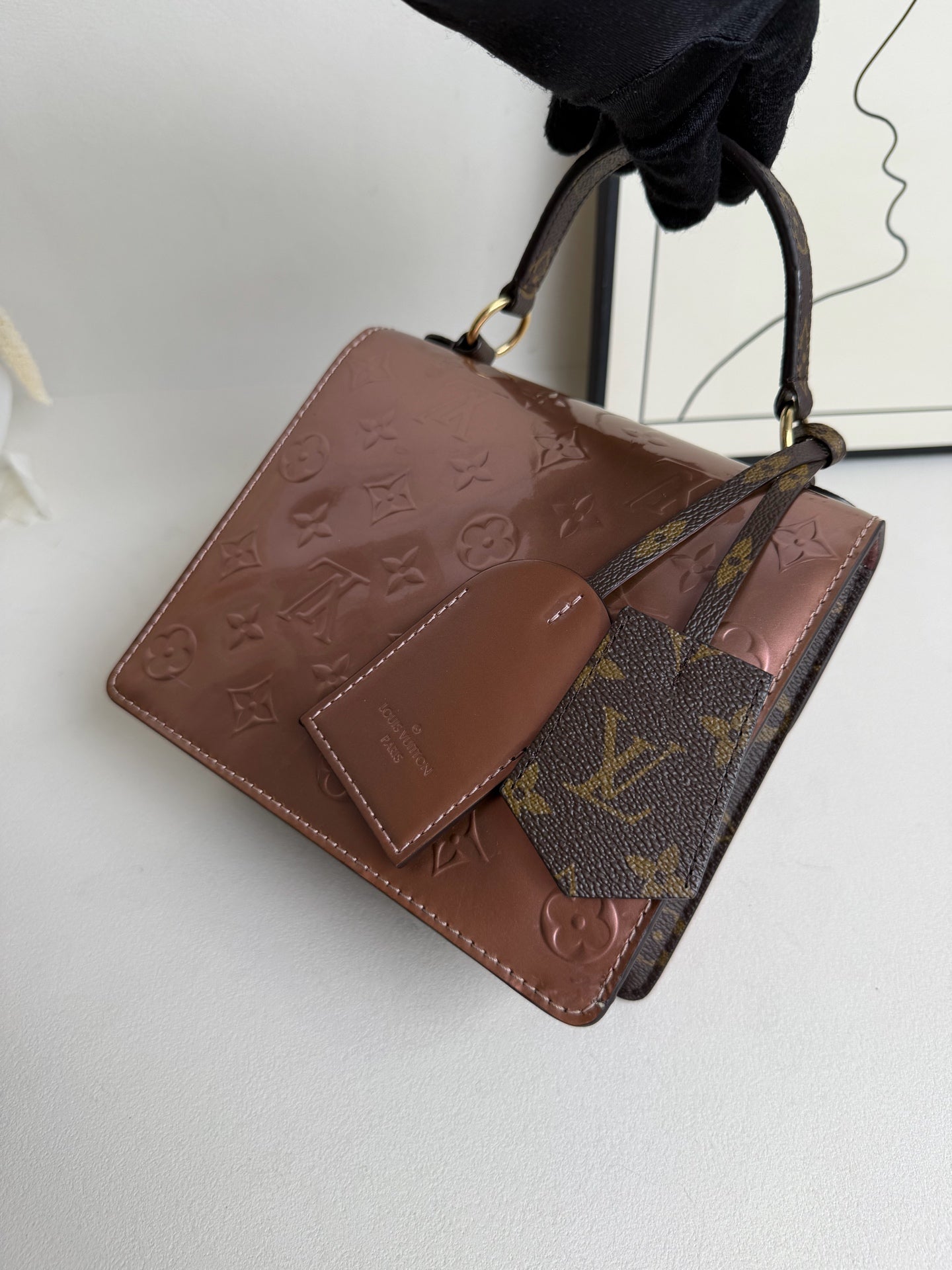 Louis Vuitton - Spring Bag - Patent leather - Pink - (mini)