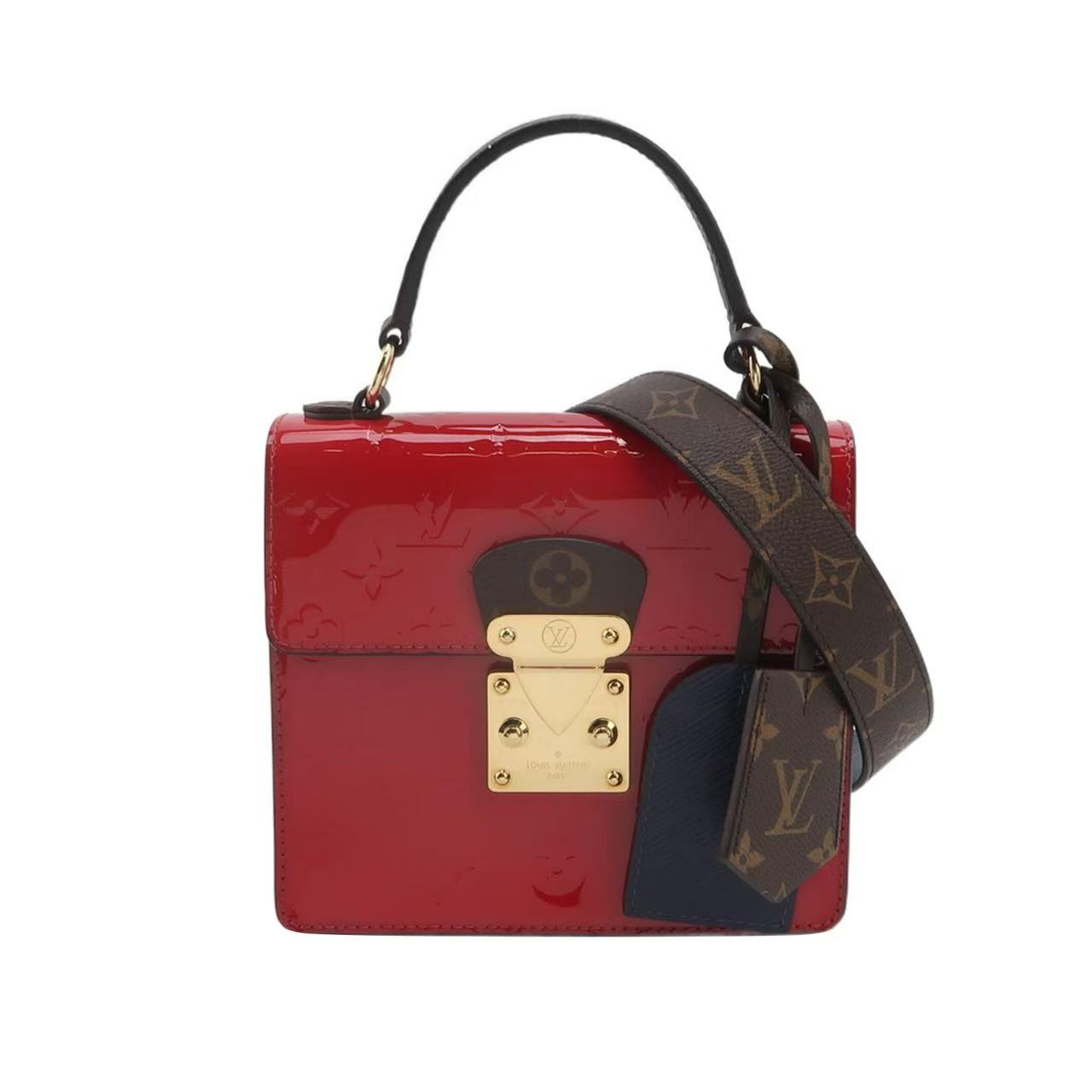 Louis Vuitton - Spring Street - Patent leather, coated canvas, and leather trim - Red - (mini)