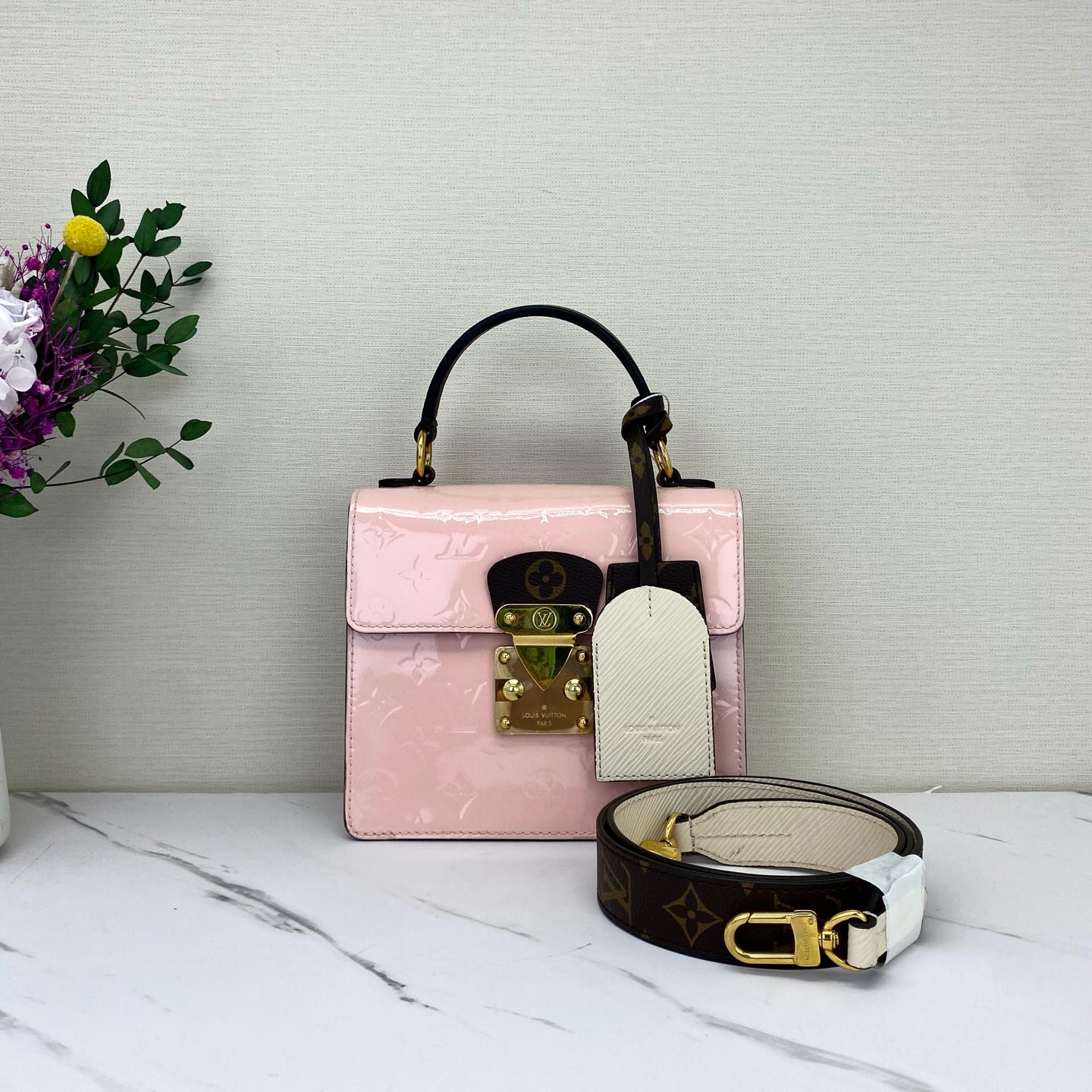 Louis Vuitton - Spring Street - Patent leather - Pink - (mini)