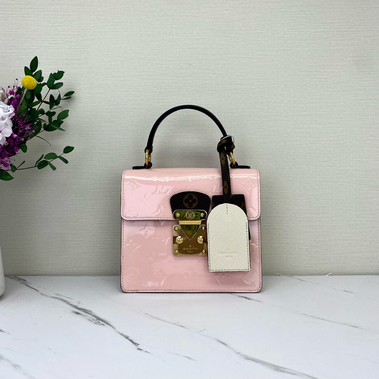 Louis Vuitton - Spring Street - Patent leather - Pink - (mini)