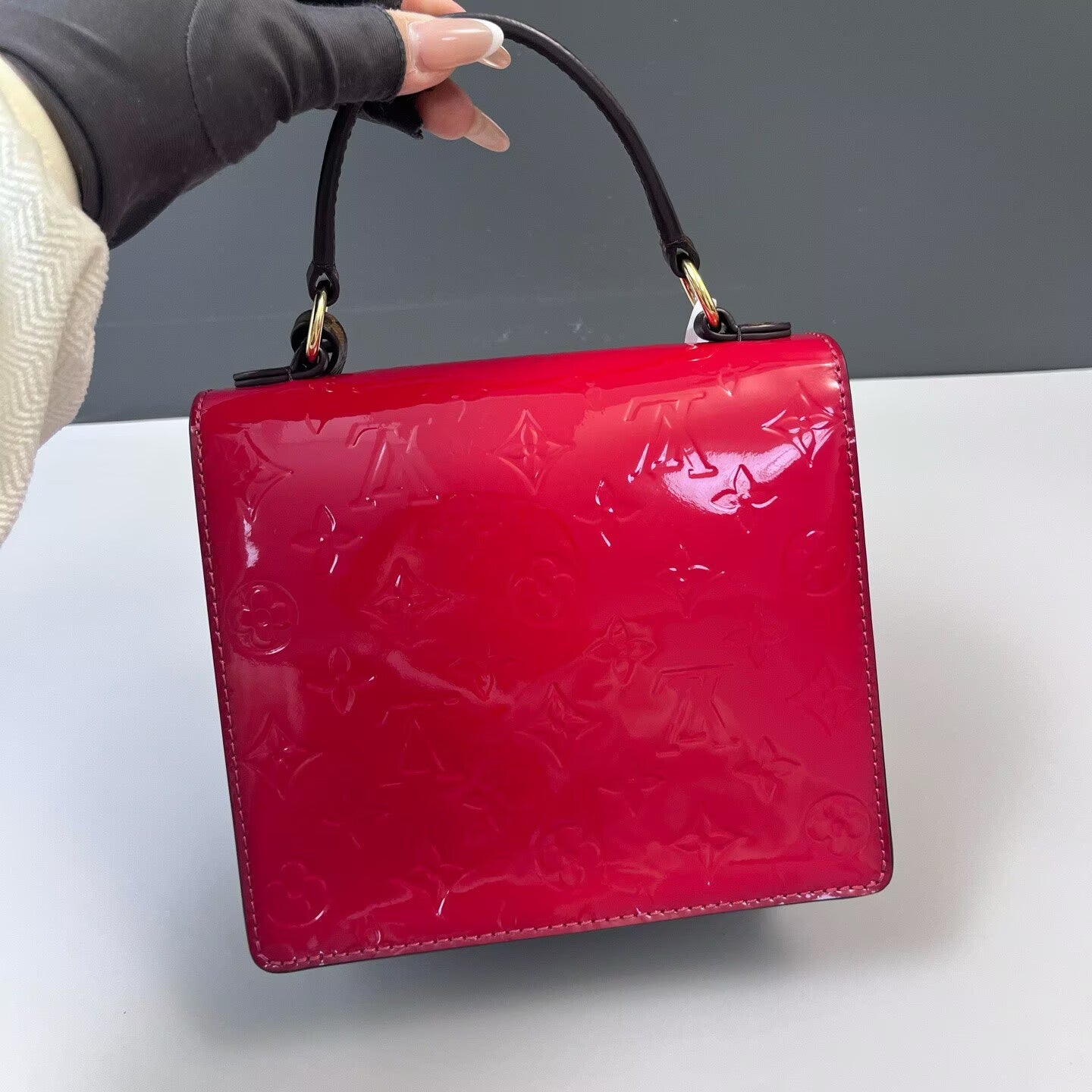 Louis Vuitton - Spring Street - Patent Monogram Vernis leather, Monogram canvas, Epi leather - Red, Brown, Navy - (Small)