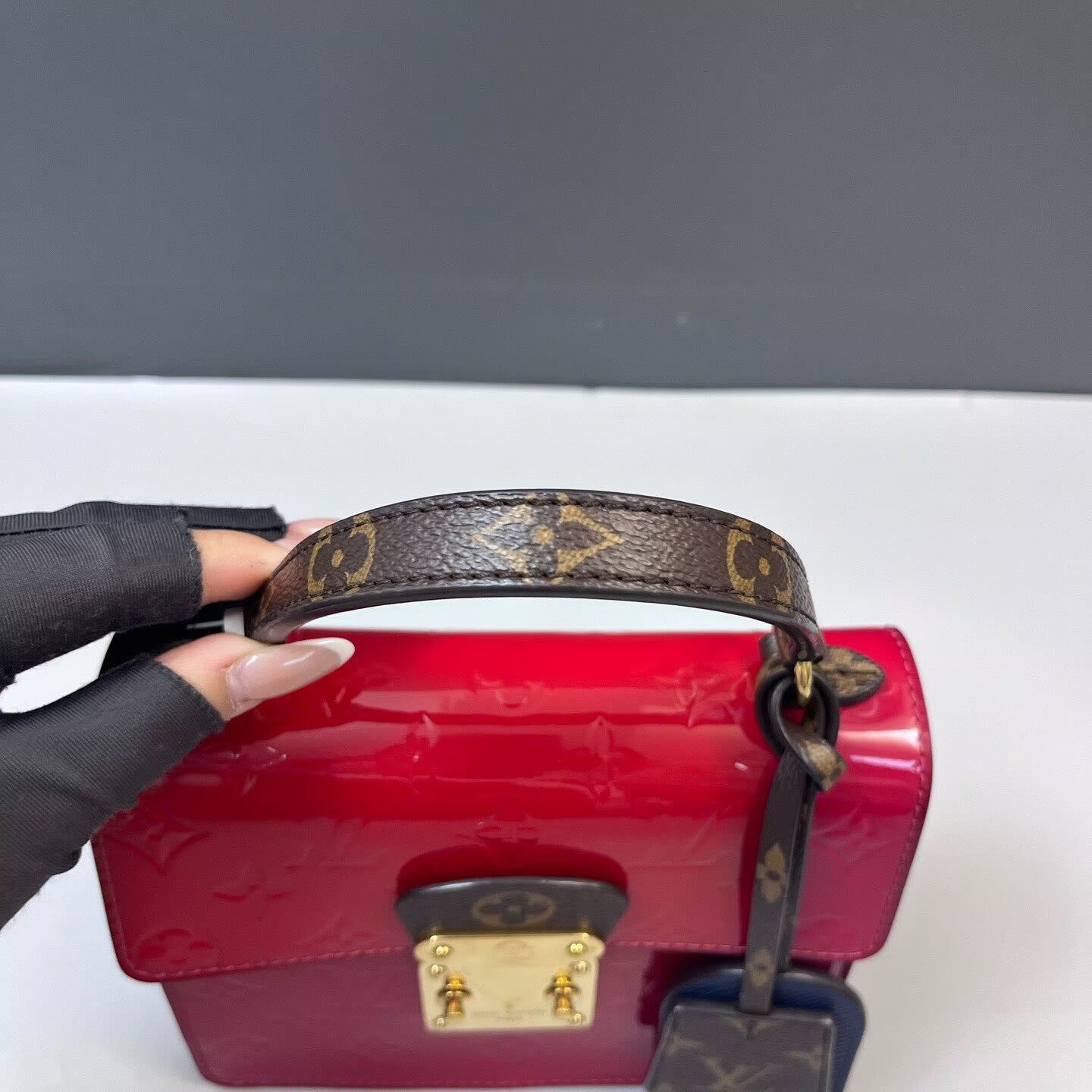Louis Vuitton - Spring Street - Patent Monogram Vernis leather, Monogram canvas, Epi leather - Red, Brown, Navy - (Small)