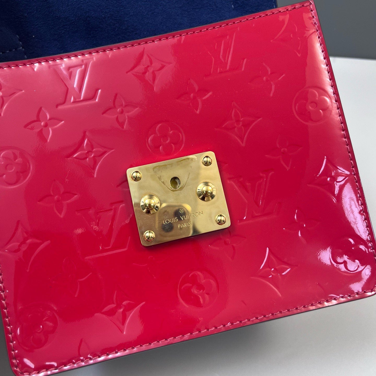 Louis Vuitton - Spring Street - Patent Monogram Vernis leather, Monogram canvas, Epi leather - Red, Brown, Navy - (Small)