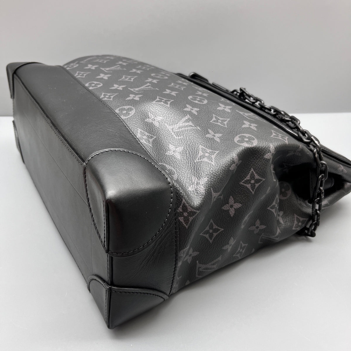 Louis Vuitton - Steamer Briefcase - Leather - Black
